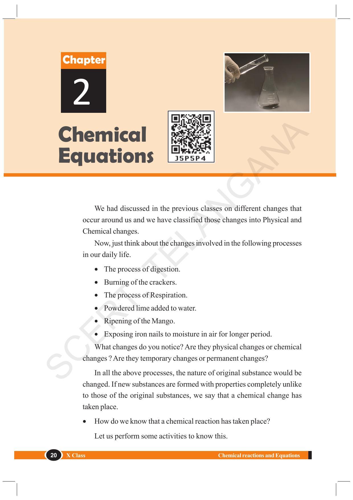TS SCERT Class 10 Physical Science (English Medium) Text Book - Page 32