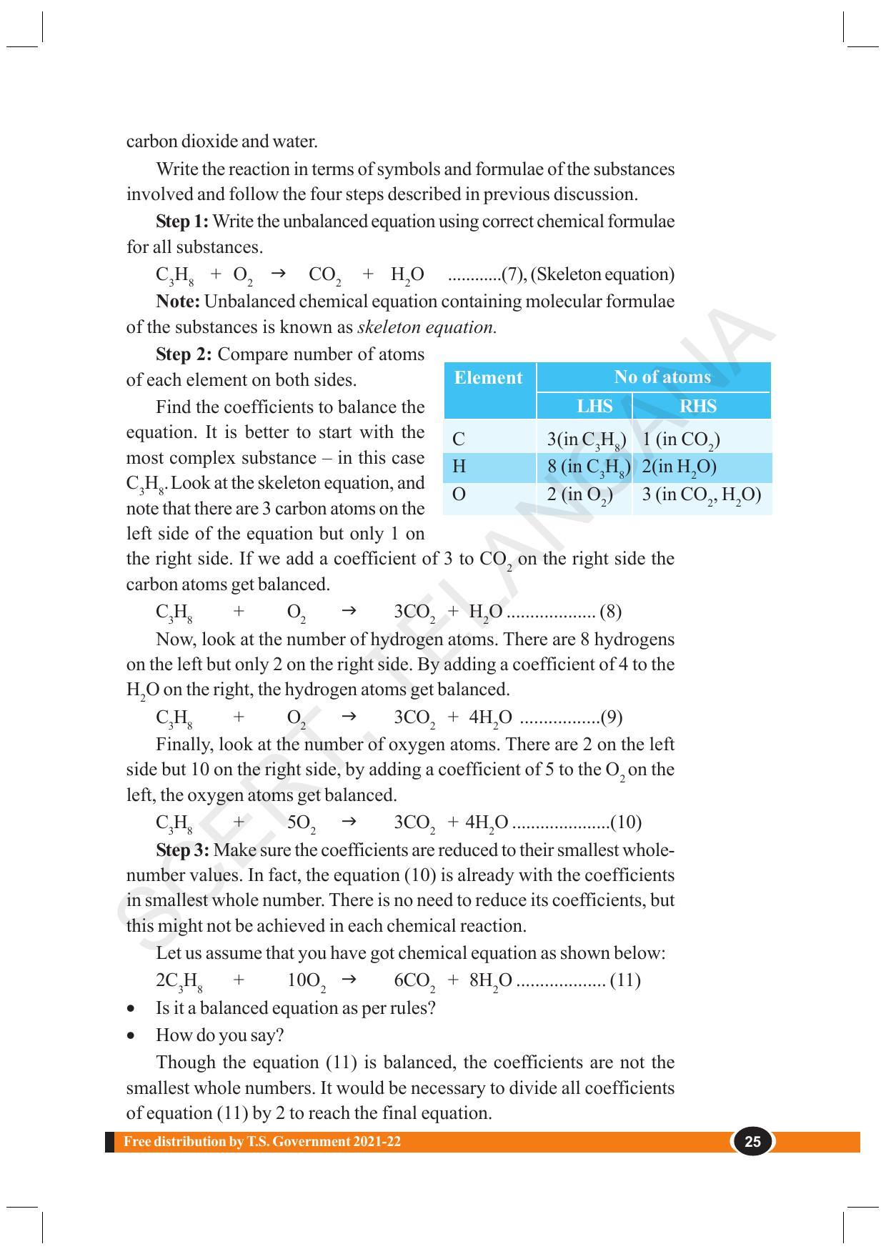 TS SCERT Class 10 Physical Science (English Medium) Text Book - Page 37