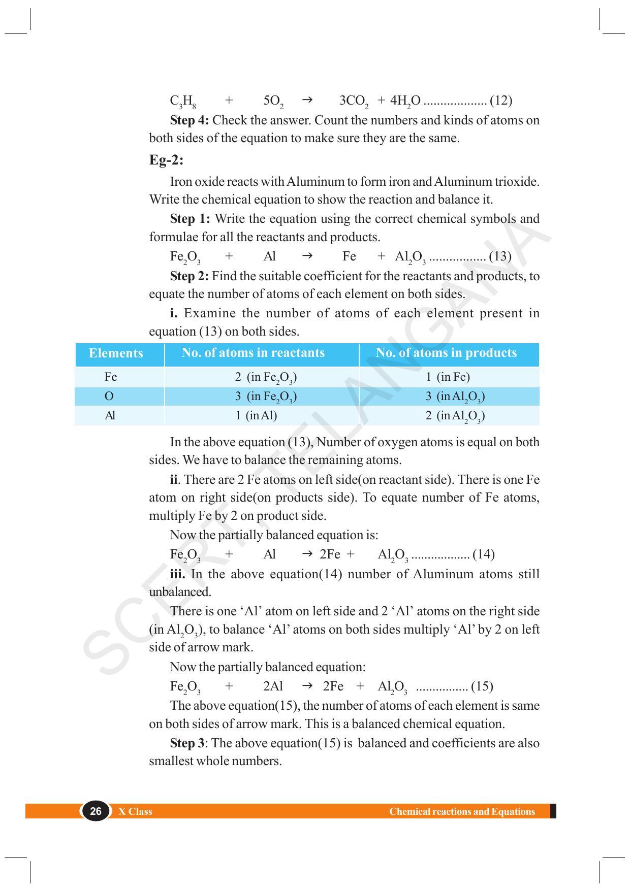 TS SCERT Class 10 Physical Science (English Medium) Text Book - Page 38