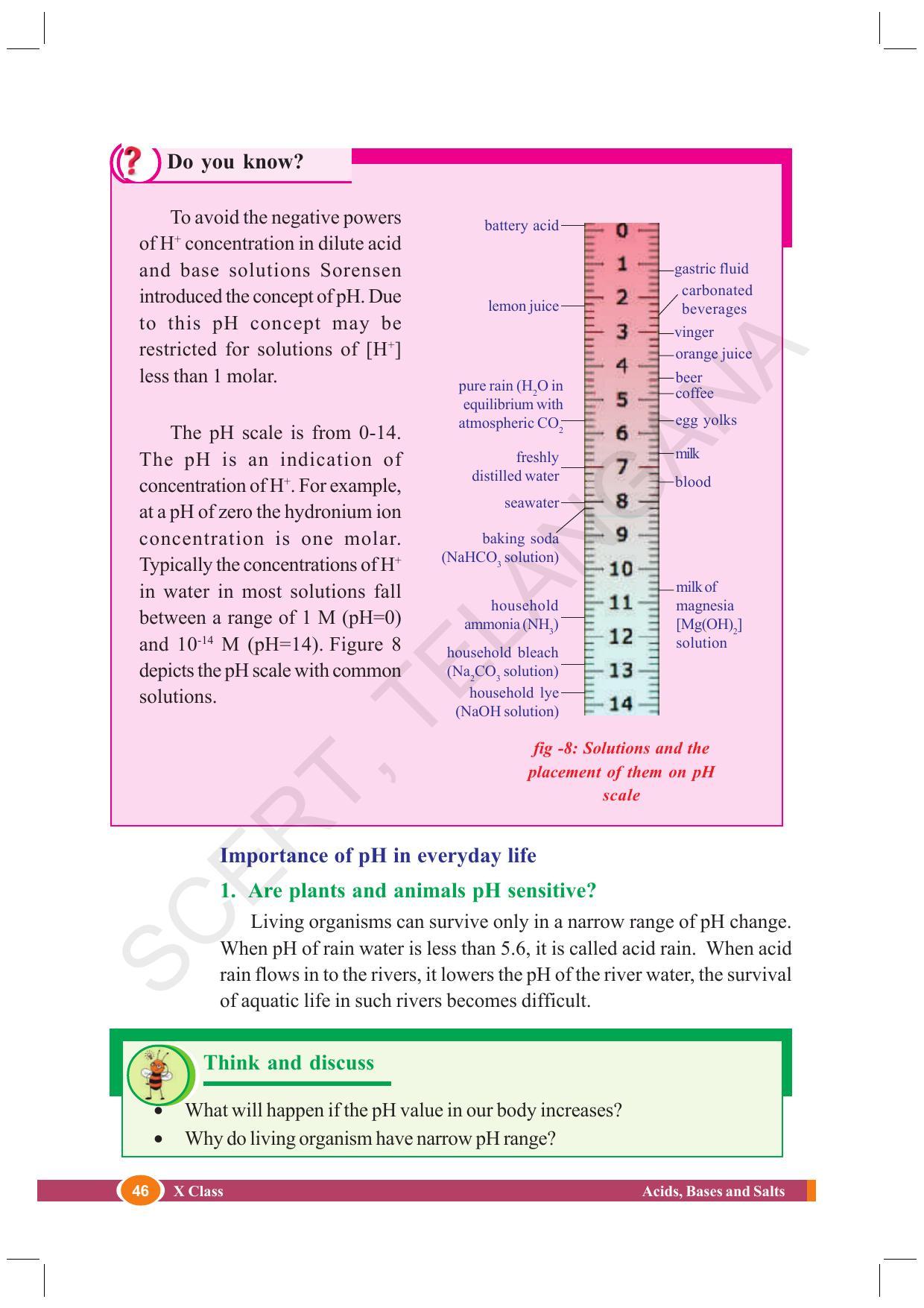 TS SCERT Class 10 Physical Science (English Medium) Text Book - Page 58
