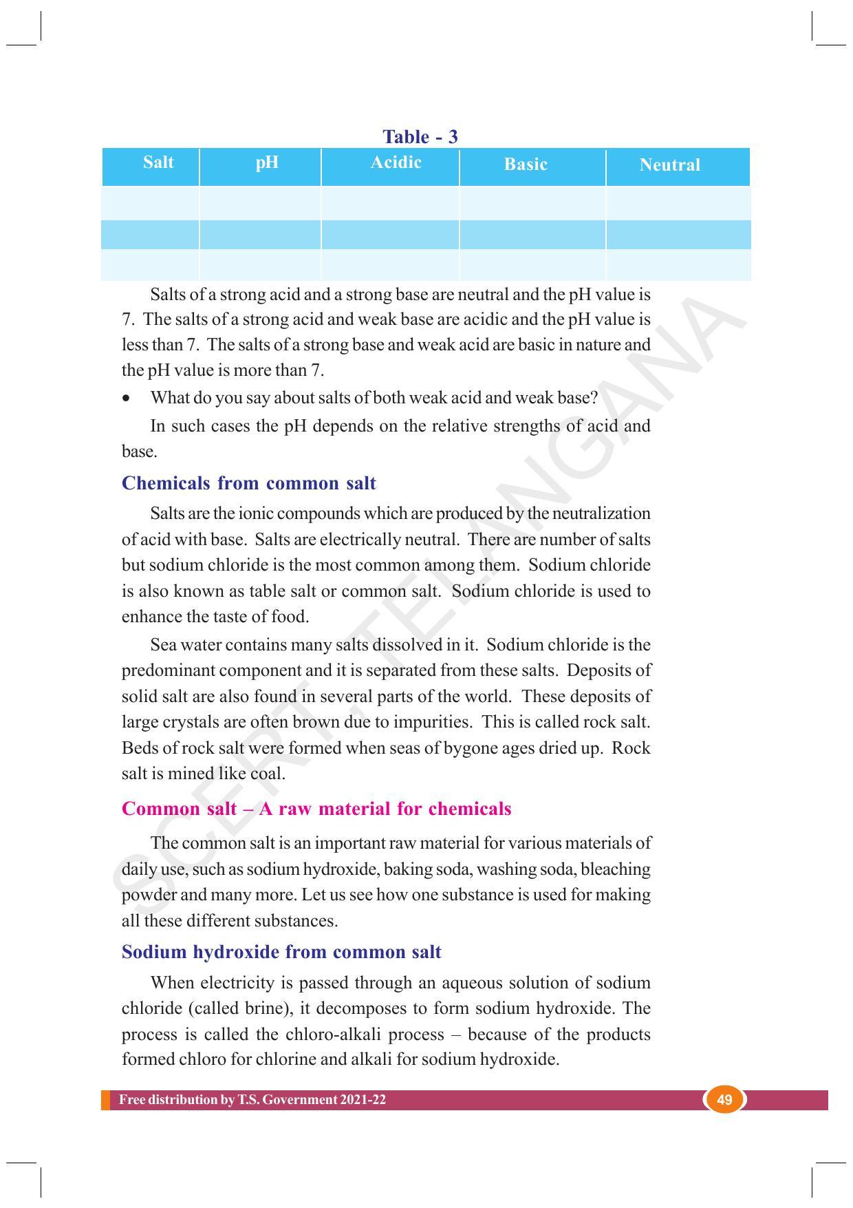 TS SCERT Class 10 Physical Science (English Medium) Text Book - Page 61