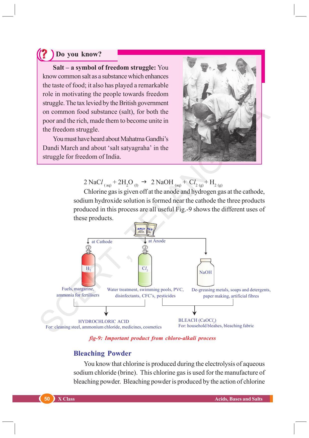 TS SCERT Class 10 Physical Science (English Medium) Text Book - Page 62