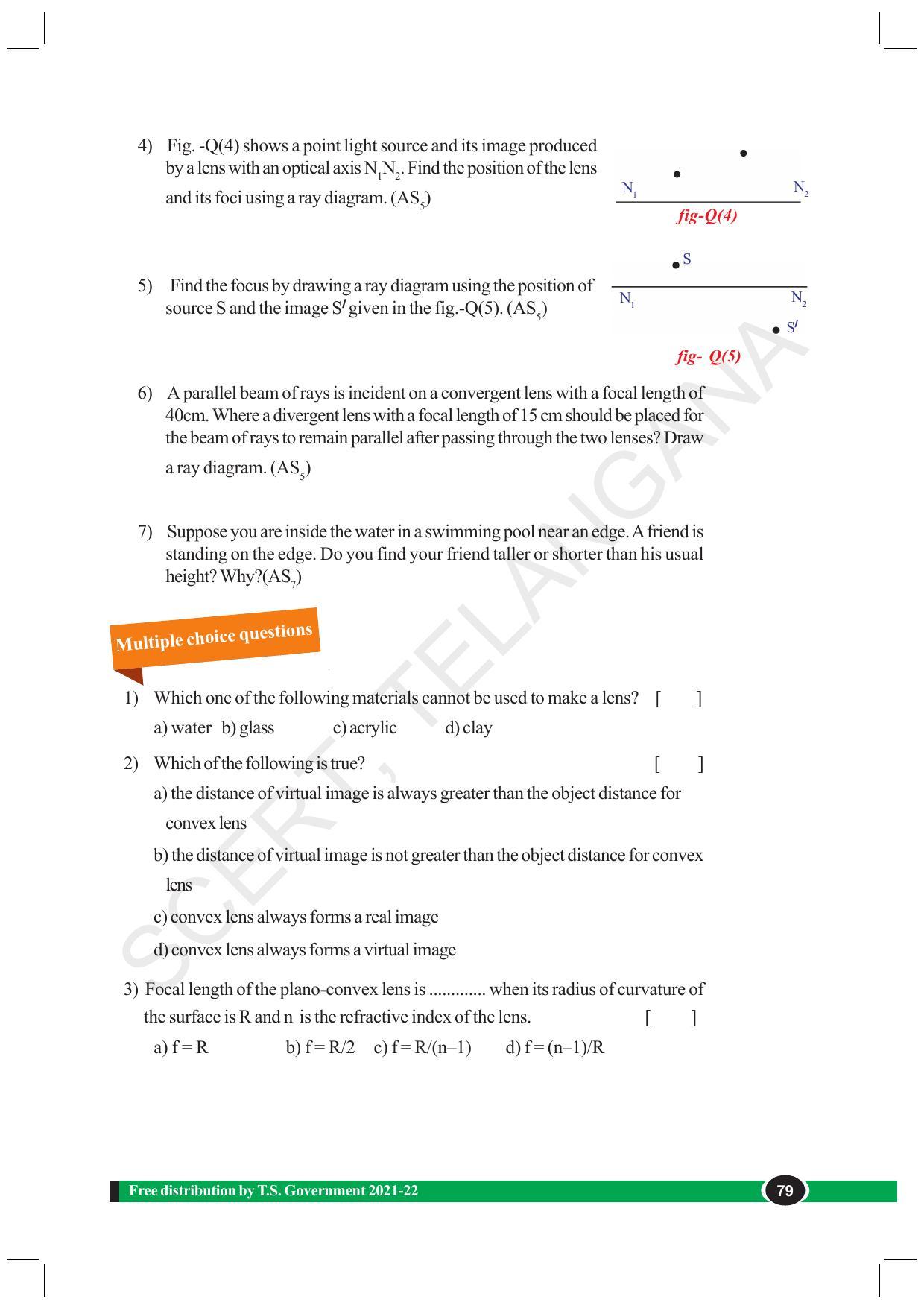 TS SCERT Class 10 Physical Science (English Medium) Text Book - Page 91