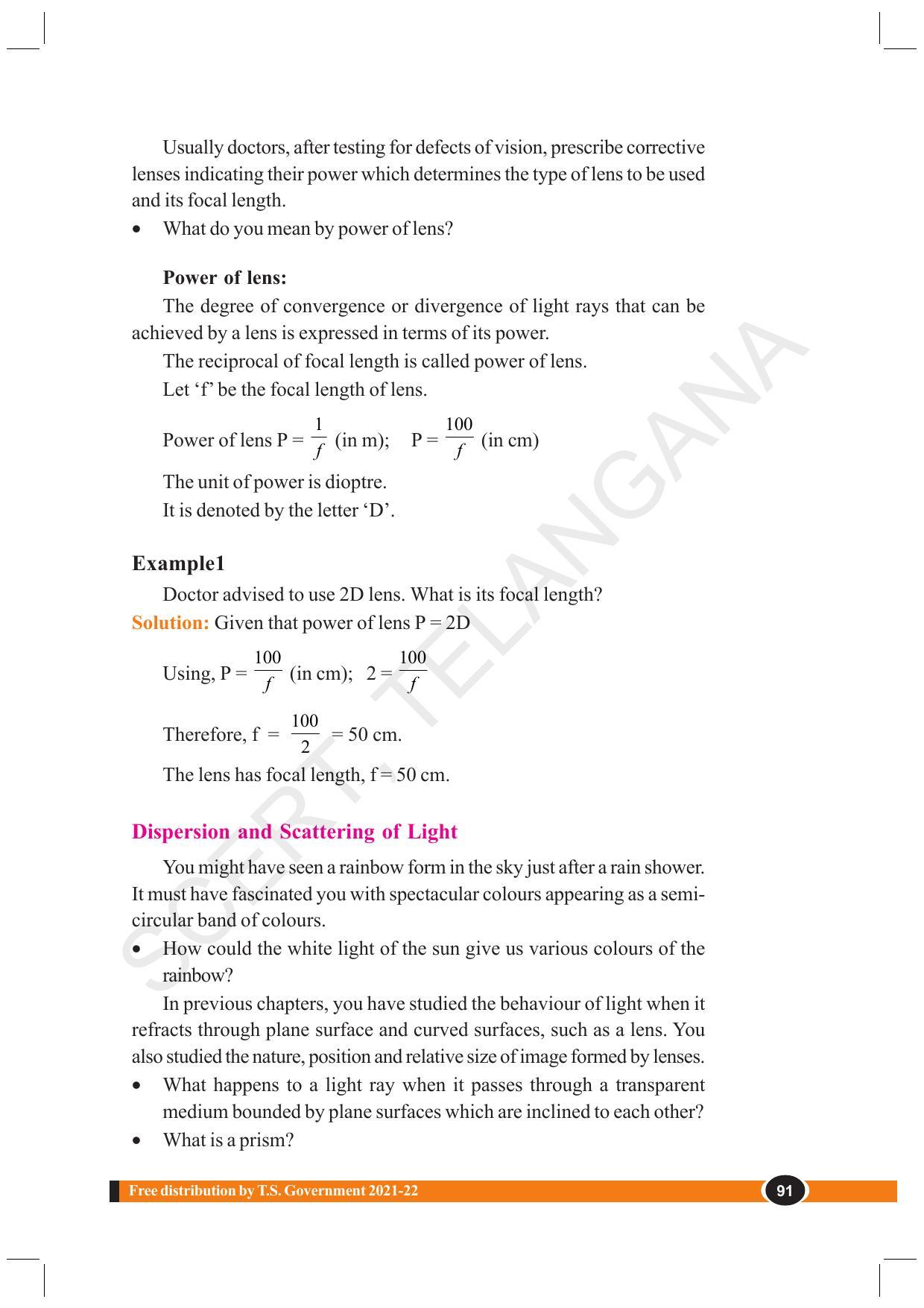 TS SCERT Class 10 Physical Science (English Medium) Text Book - Page 103