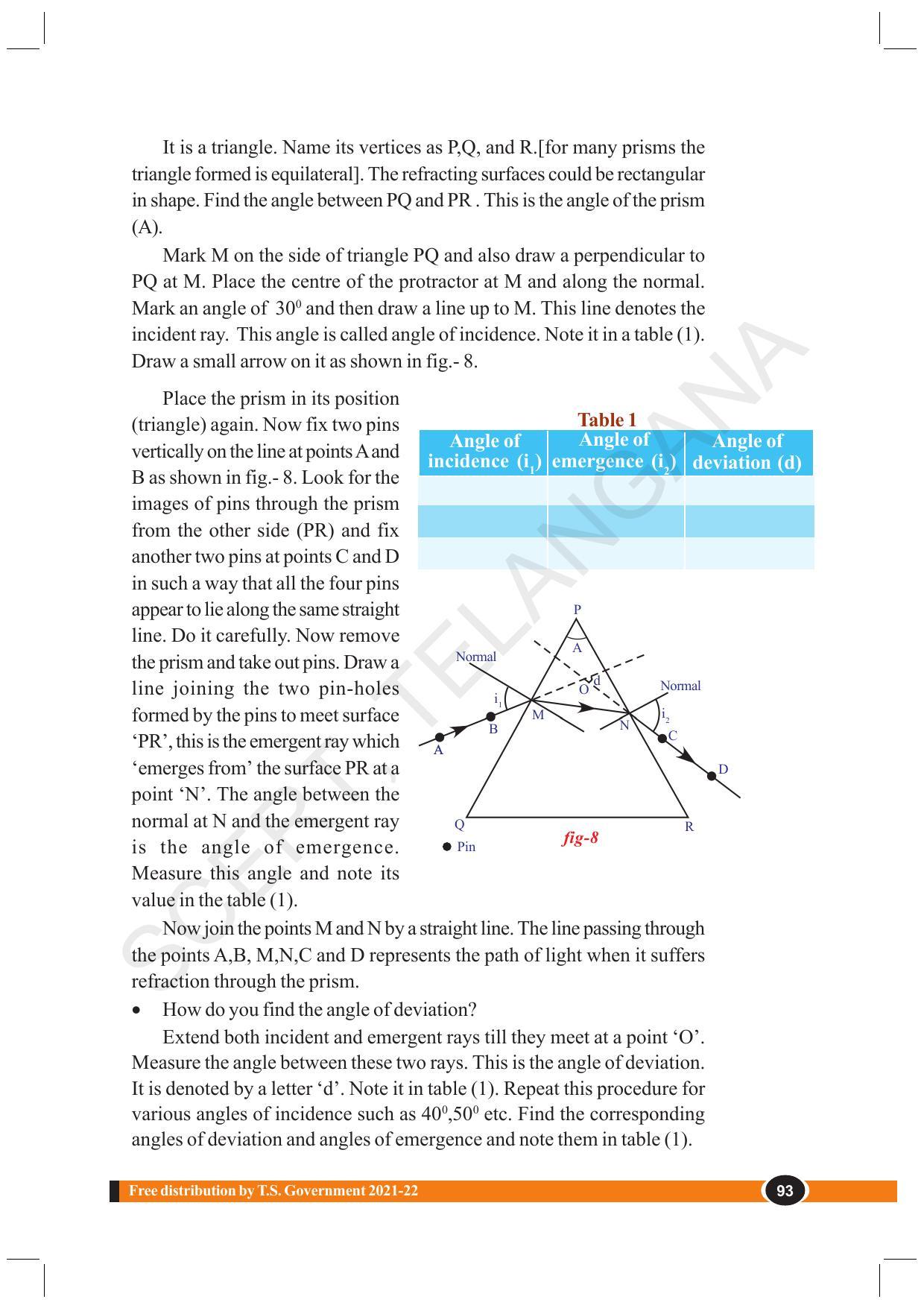 TS SCERT Class 10 Physical Science (English Medium) Text Book - Page 105