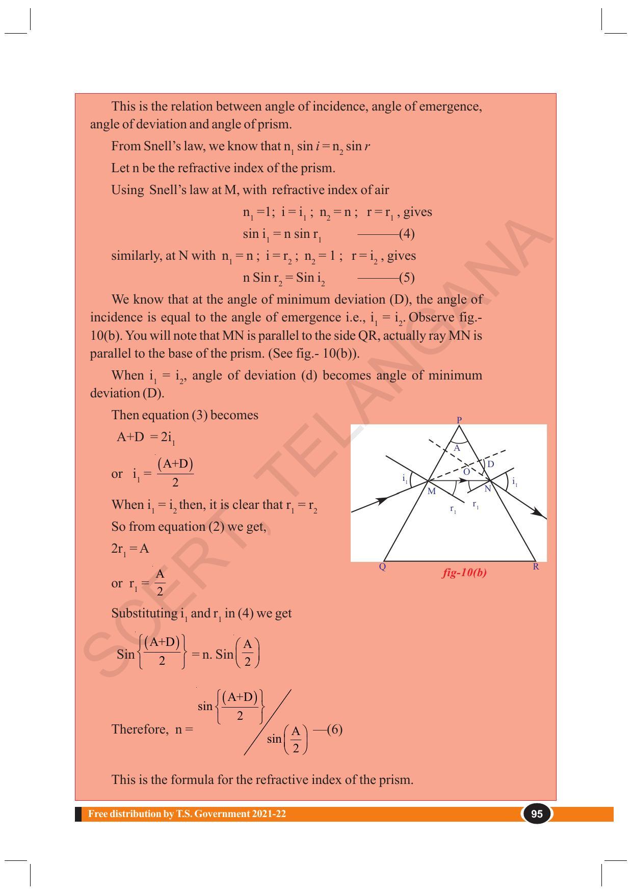 TS SCERT Class 10 Physical Science (English Medium) Text Book - Page 107