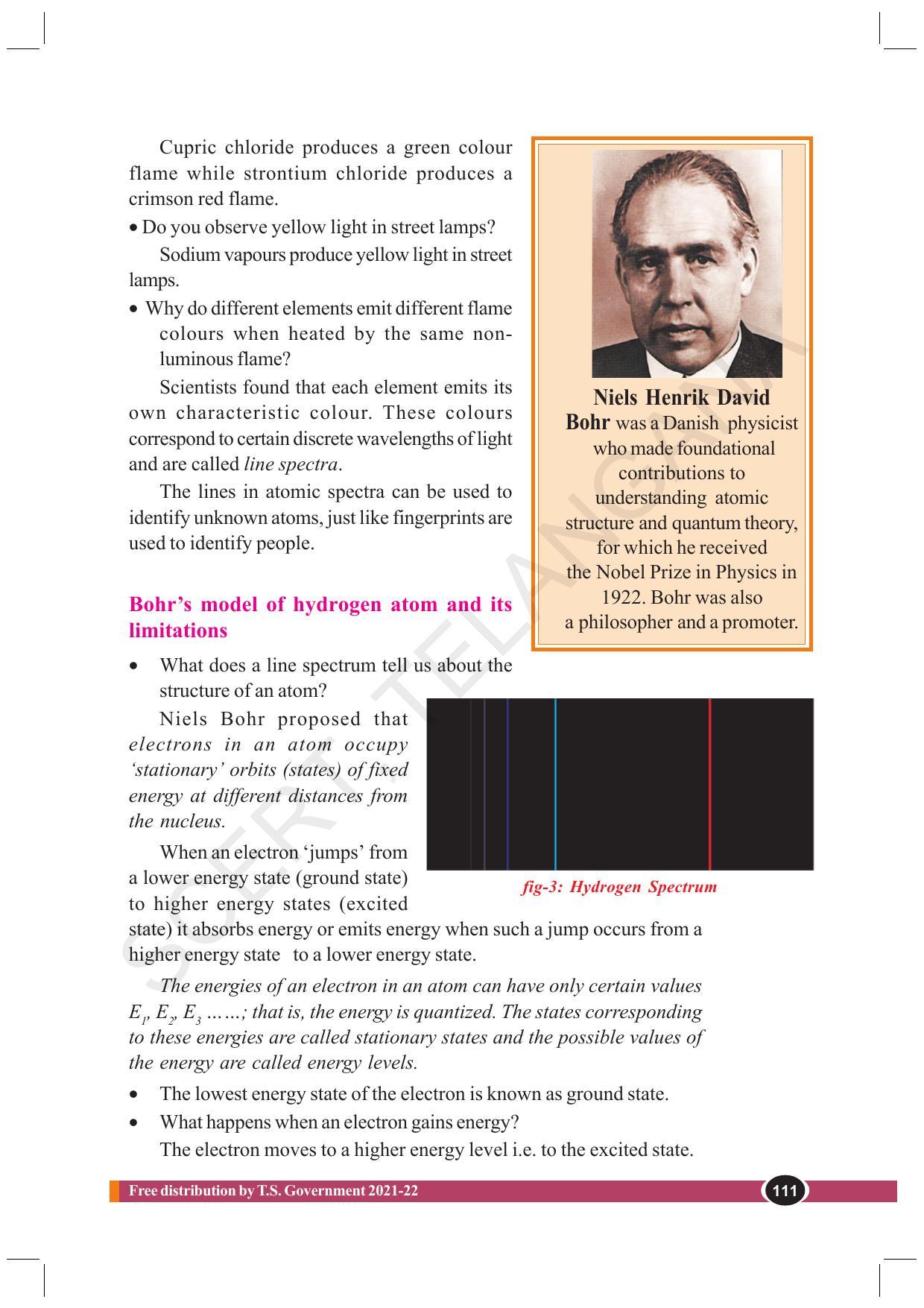 TS SCERT Class 10 Physical Science (English Medium) Text Book - Page 123