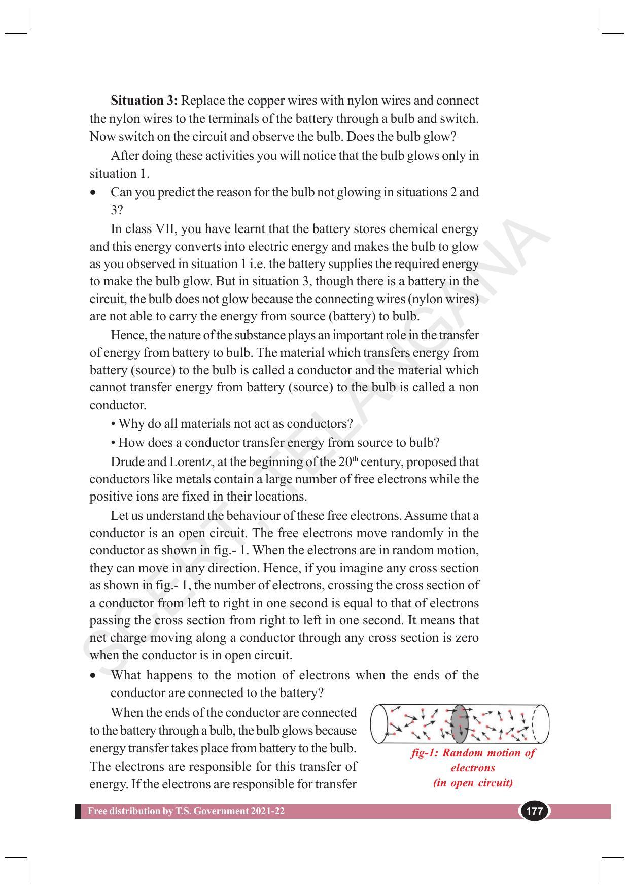 TS SCERT Class 10 Physical Science (English Medium) Text Book - Page 189