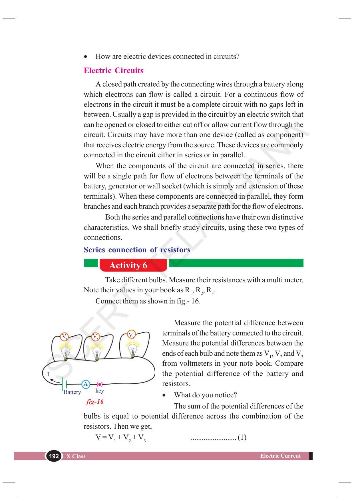 TS SCERT Class 10 Physical Science (English Medium) Text Book - Page 204