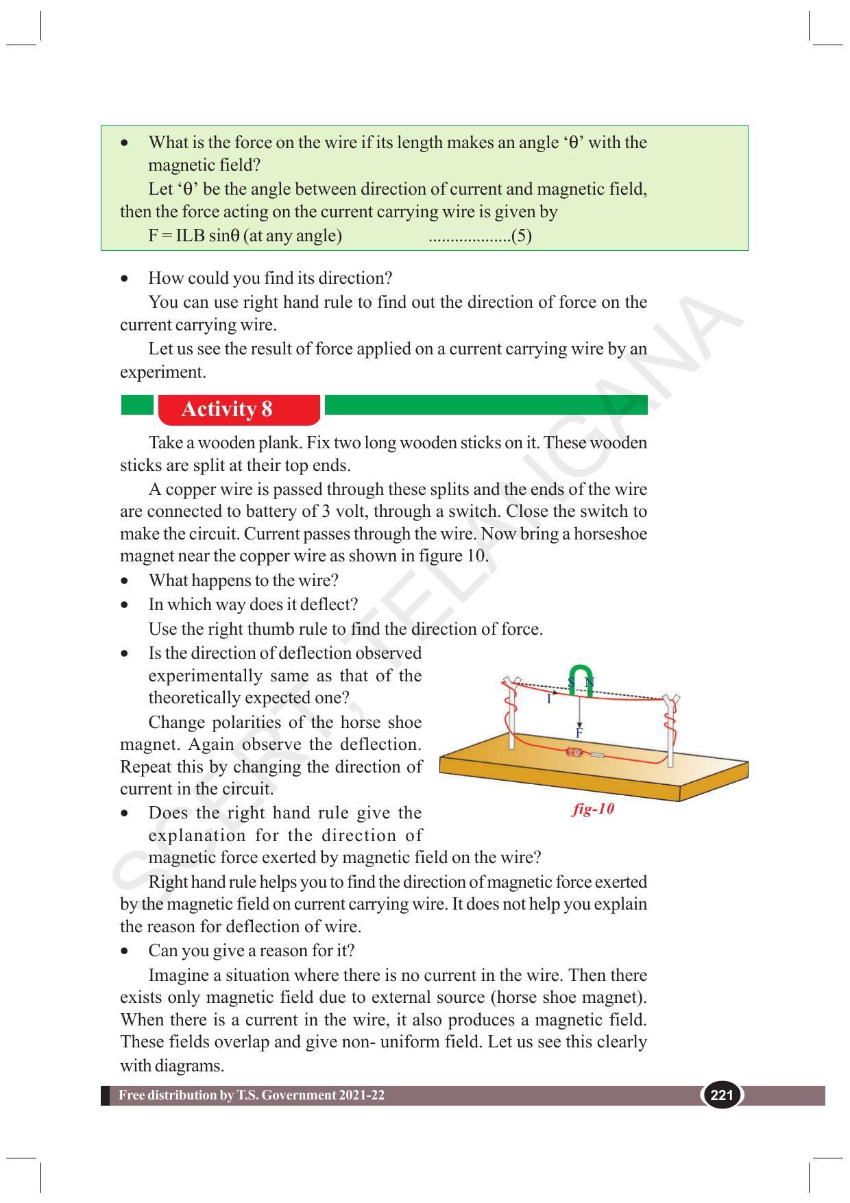 TS SCERT Class 10 Physical Science (English Medium) Text Book - Page 233
