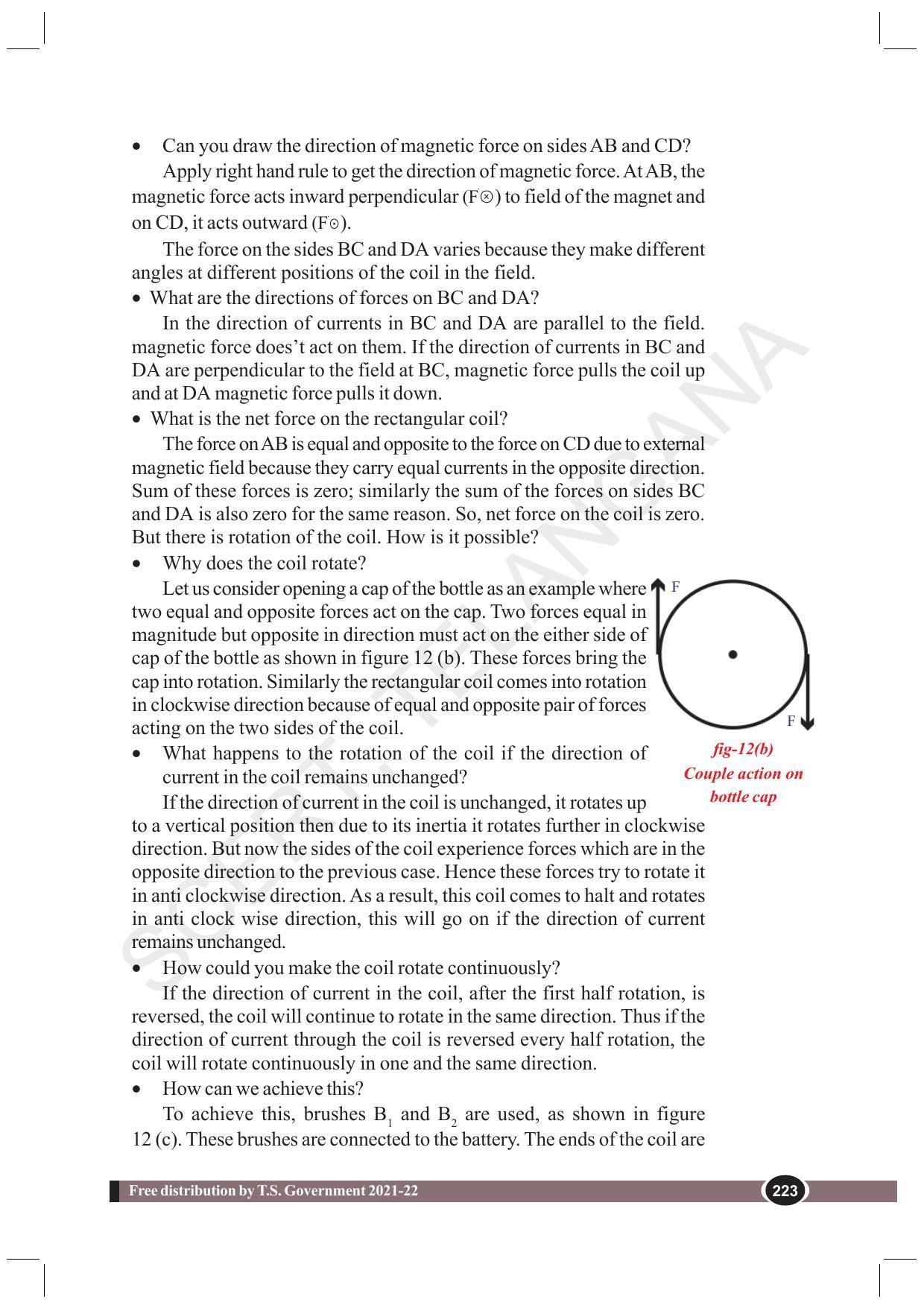TS SCERT Class 10 Physical Science (English Medium) Text Book - Page 235