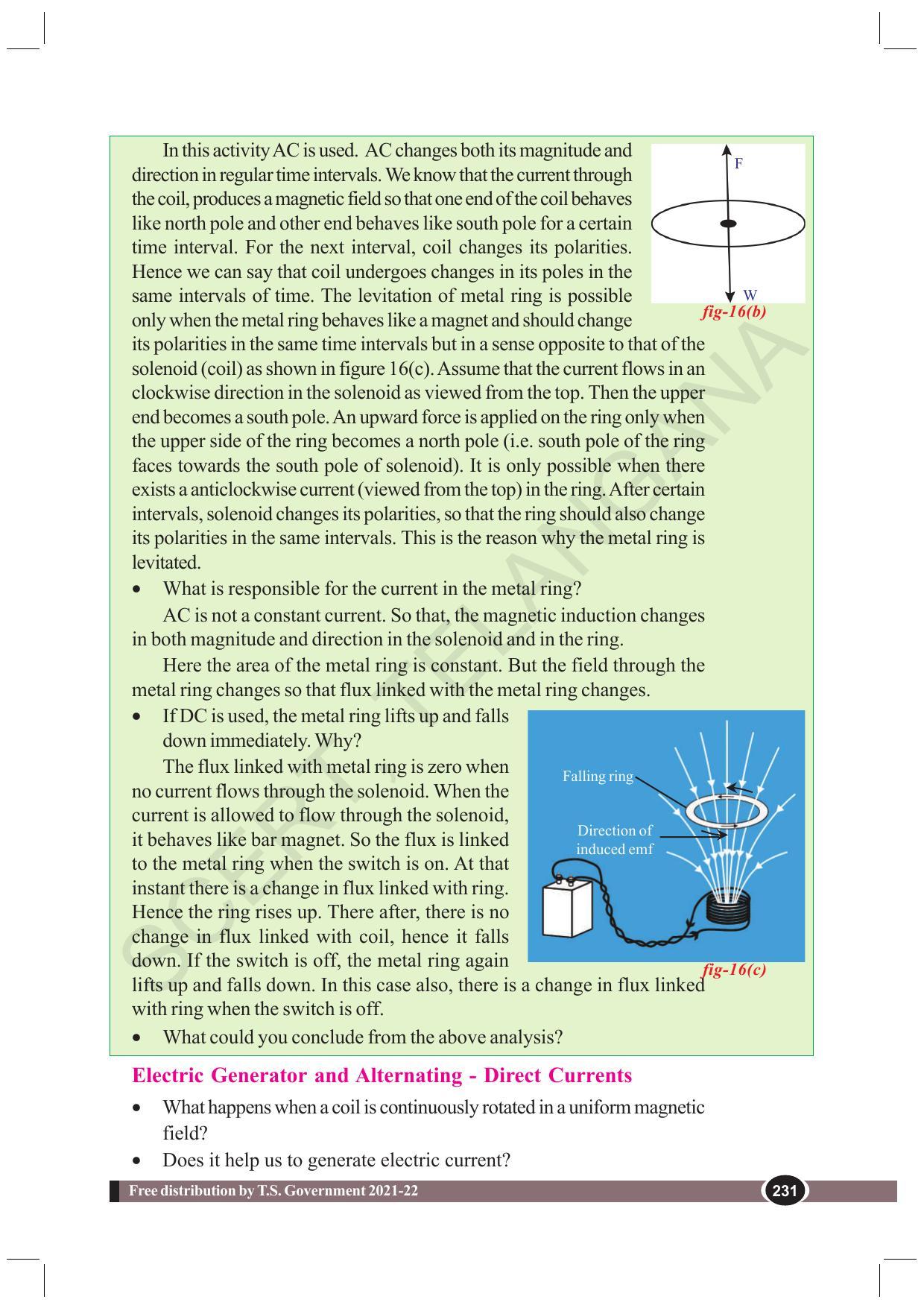 TS SCERT Class 10 Physical Science (English Medium) Text Book - Page 243