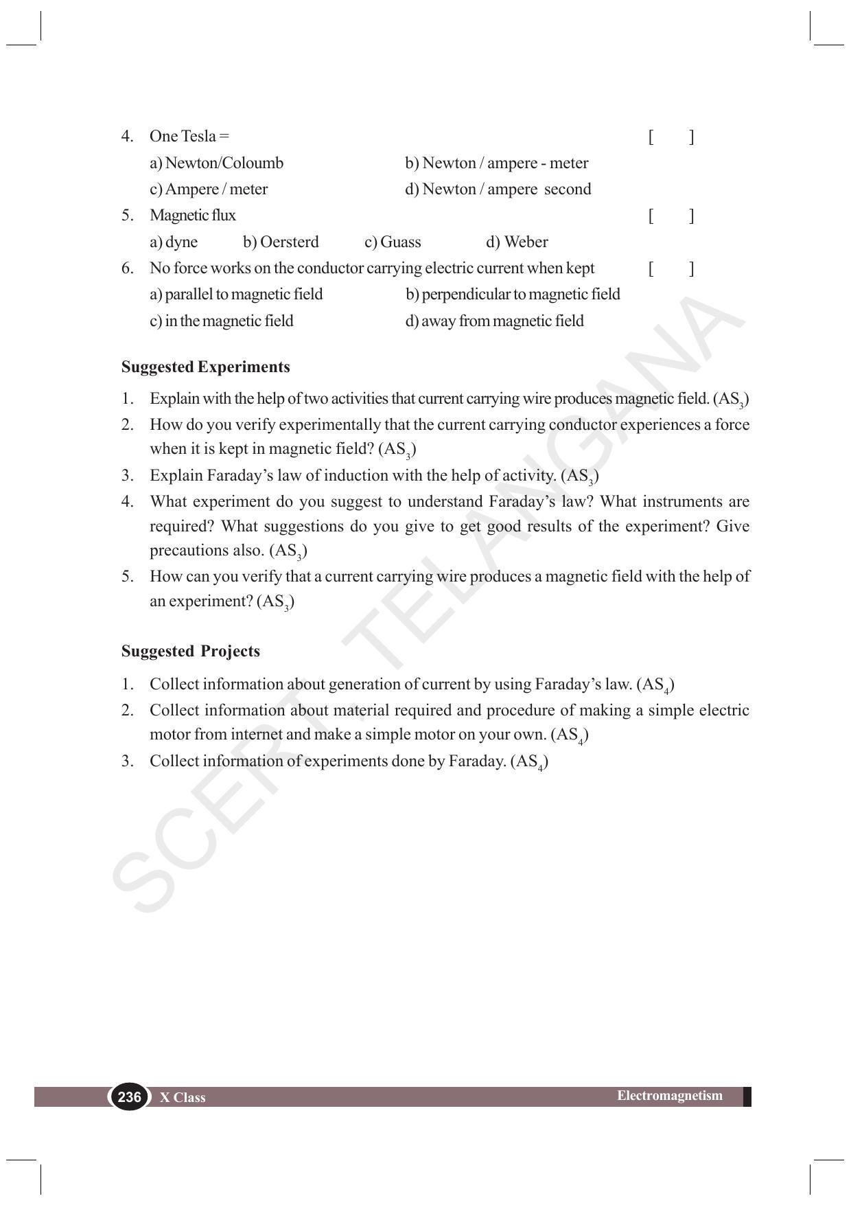 TS SCERT Class 10 Physical Science (English Medium) Text Book - Page 248
