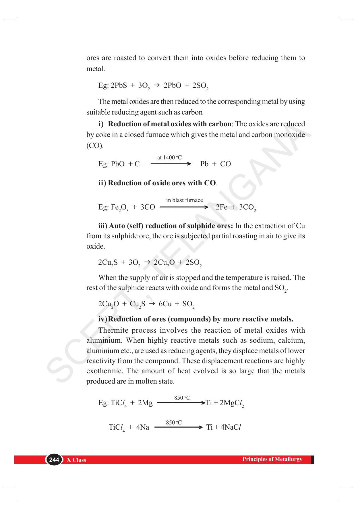 TS SCERT Class 10 Physical Science (English Medium) Text Book - Page 256