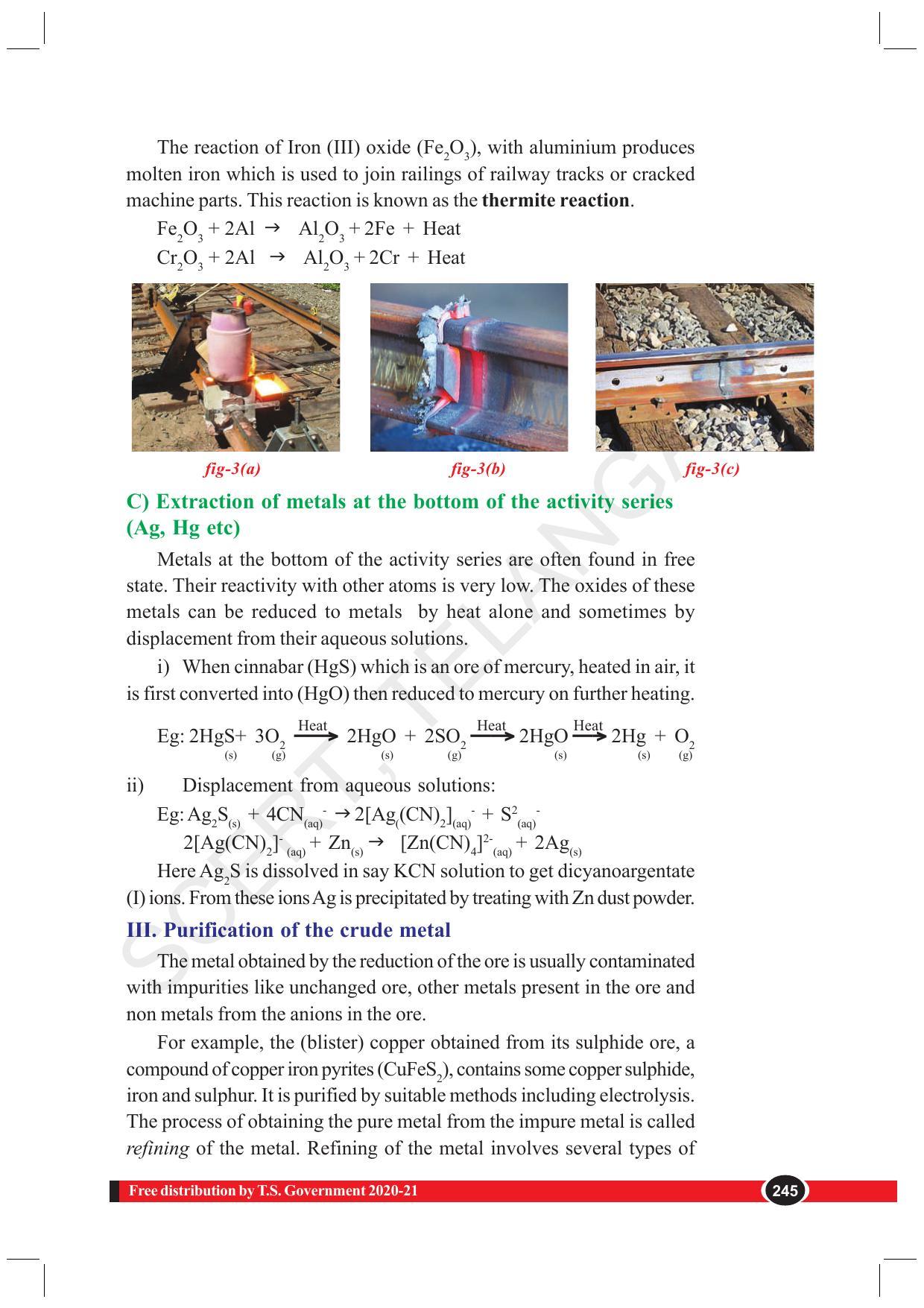 TS SCERT Class 10 Physical Science (English Medium) Text Book - Page 257