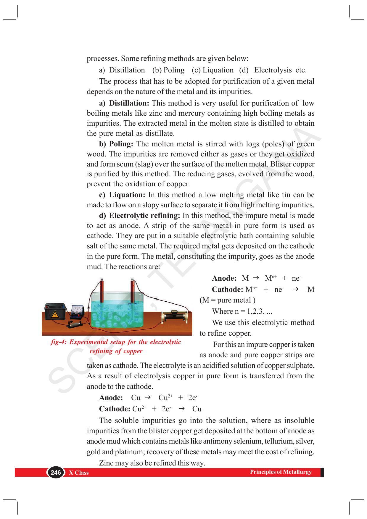TS SCERT Class 10 Physical Science (English Medium) Text Book - Page 258