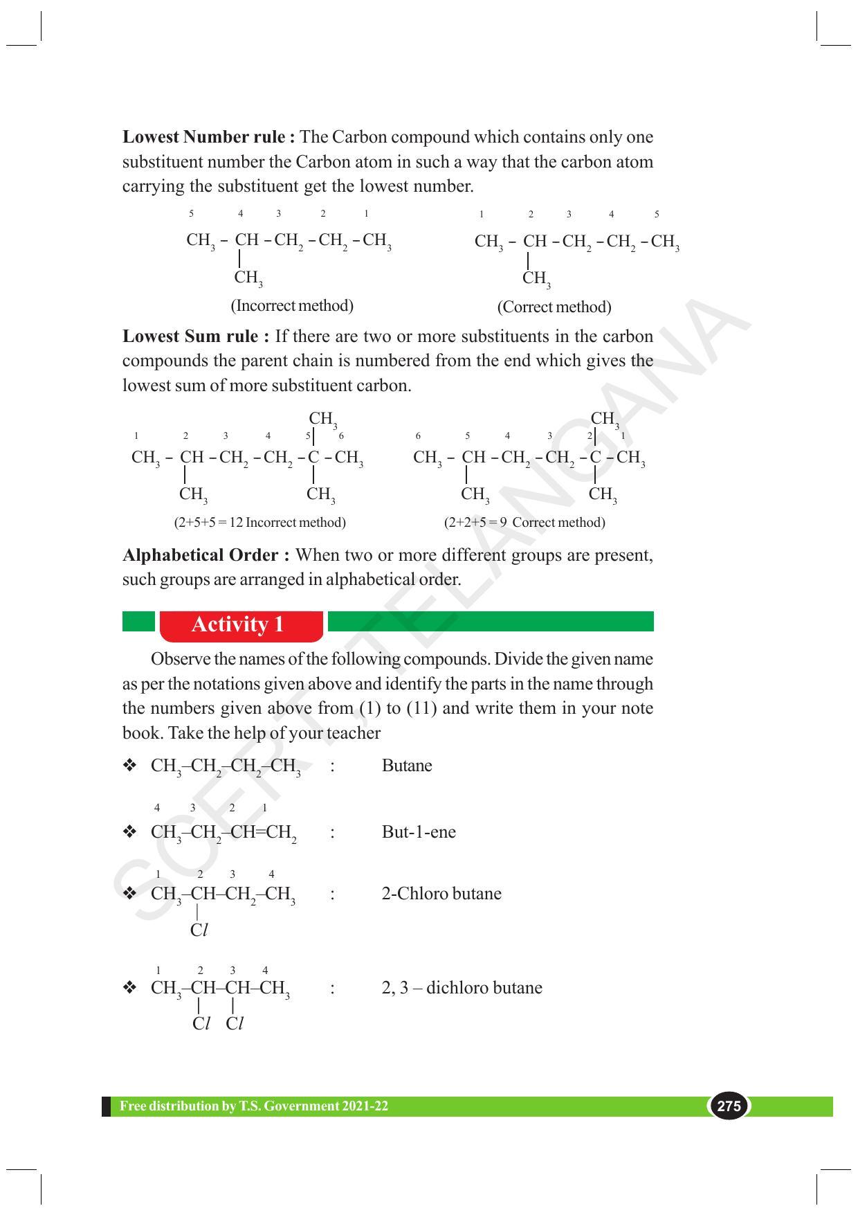 TS SCERT Class 10 Physical Science (English Medium) Text Book - Page 287
