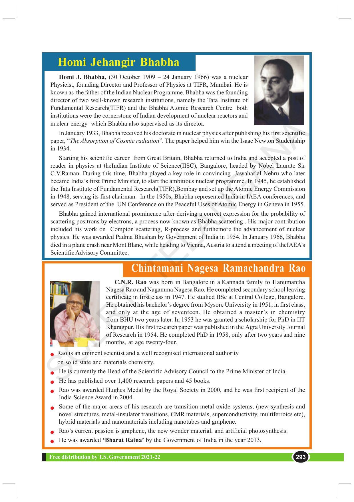 TS SCERT Class 10 Physical Science (English Medium) Text Book - Page 305