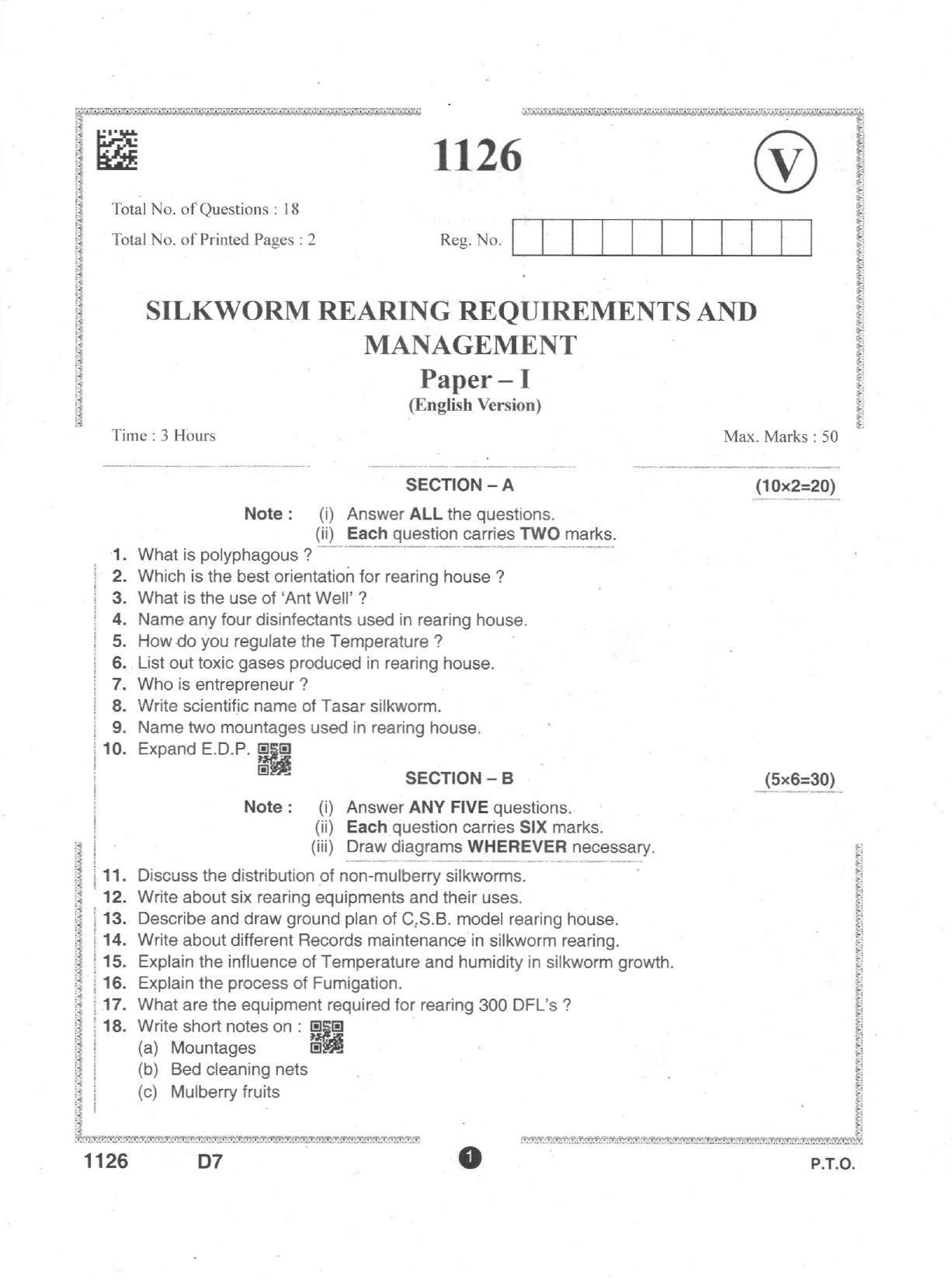 AP Intermediate 2nd Year Vocational Question Paper September-2021 -  Silkworm_rearing_requirement&Management(TM)-I - Page 2