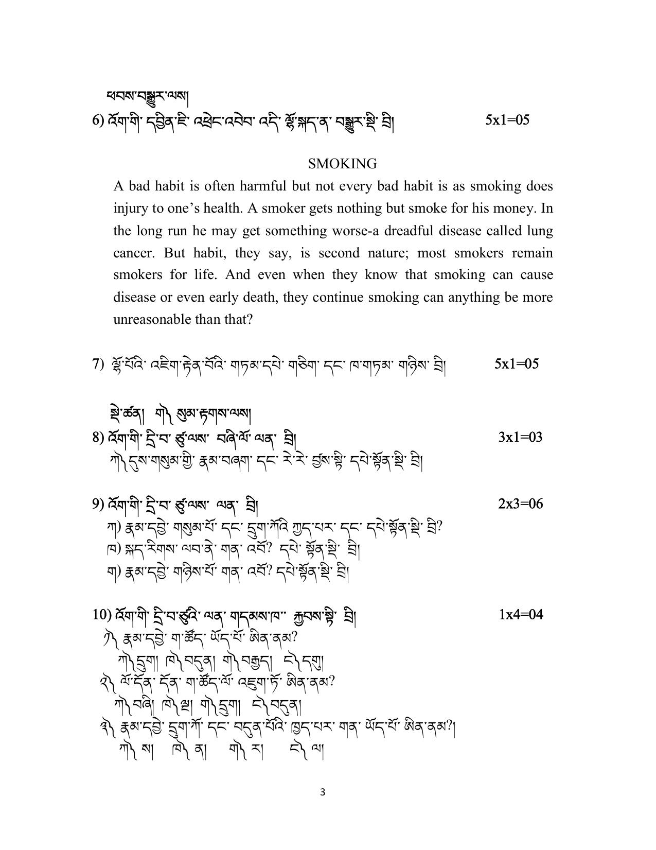 CBSE Class 12 Bhutia Skill Education-Sample Paper 2019-20 - Page 3