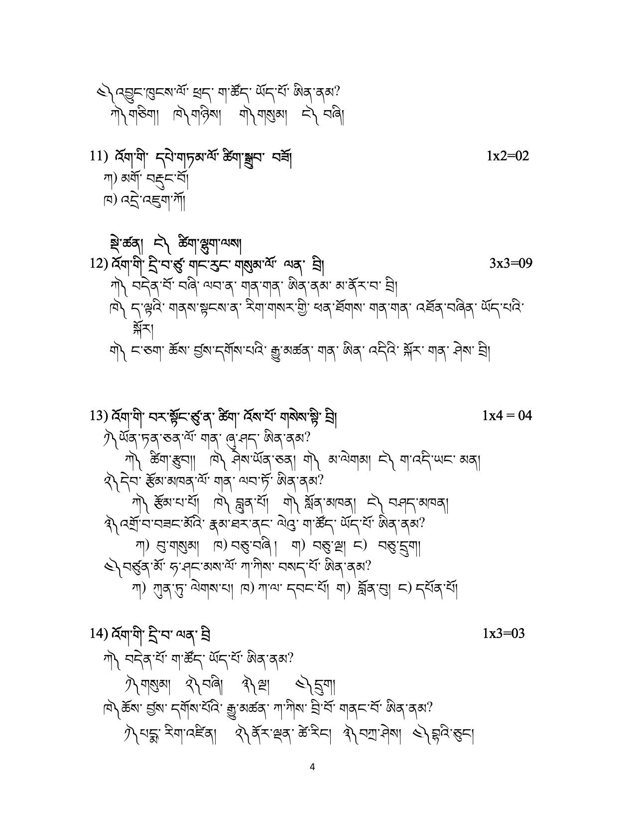 CBSE Class 12 Bhutia Skill Education-Sample Paper 2019-20 - Page 4