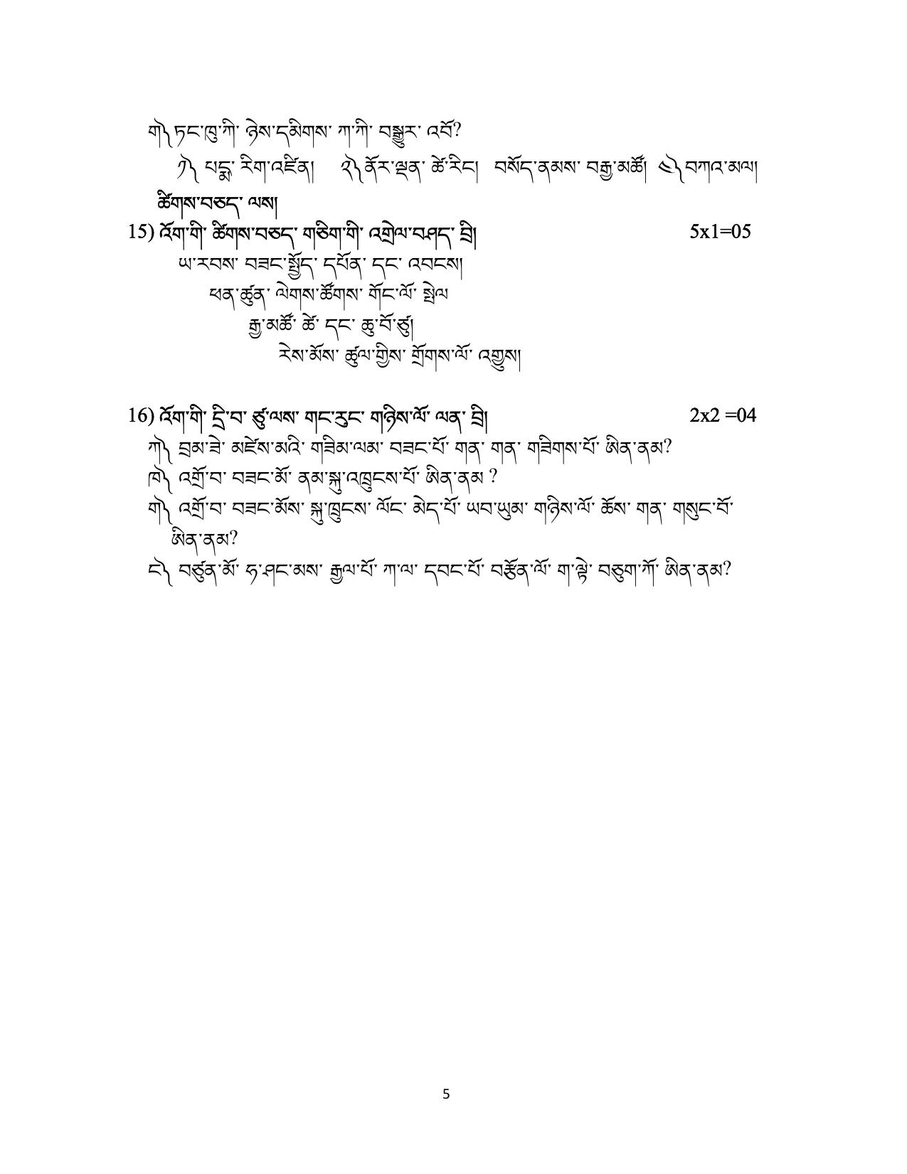 CBSE Class 12 Bhutia Skill Education-Sample Paper 2019-20 - Page 5