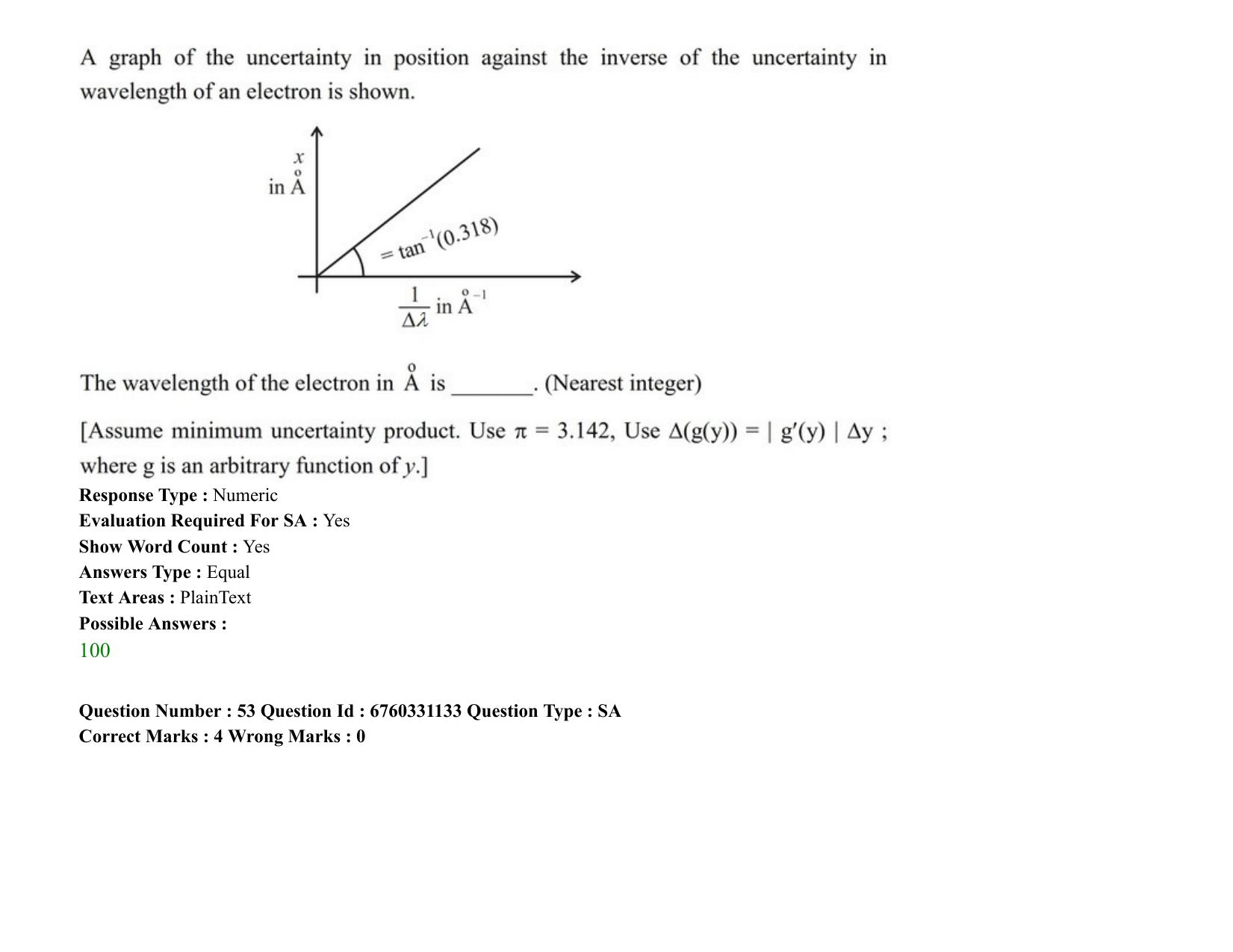 JEE Mains 2021: BTech (Shift1) 03-08-2021 Question Paper - Page 41