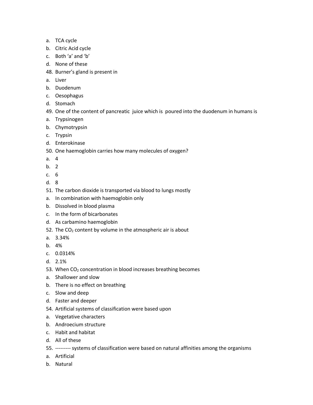Odisha CPET WILDLIFE & BC SET II 2021 Question Paper - Page 7