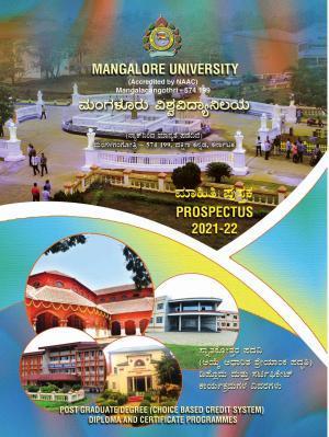 Mangalore University, Mangalore 2021-22 (Prospectus)
