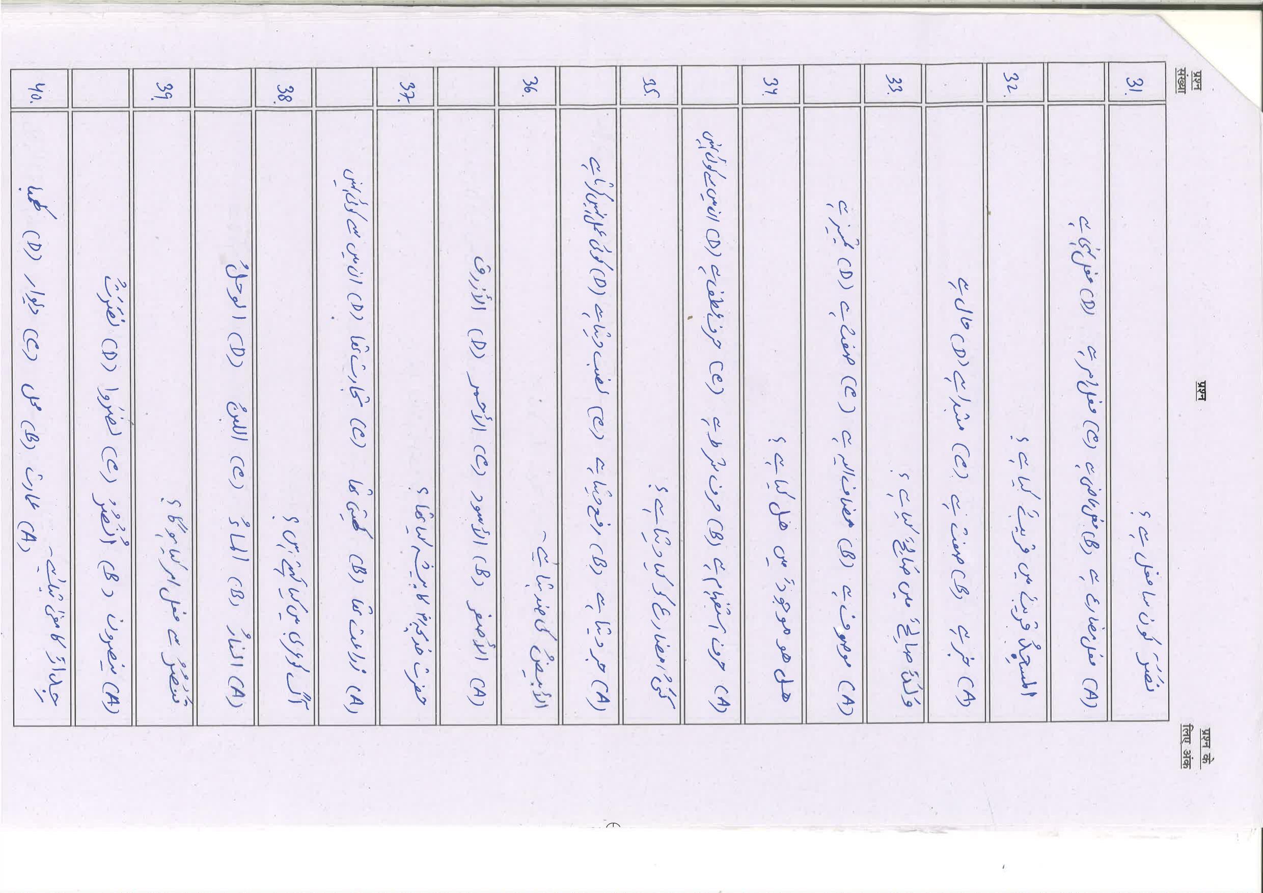 Bihar Board (BSEB) Class X: 123- ARABIC 2025 Model Question Paper - Page 6