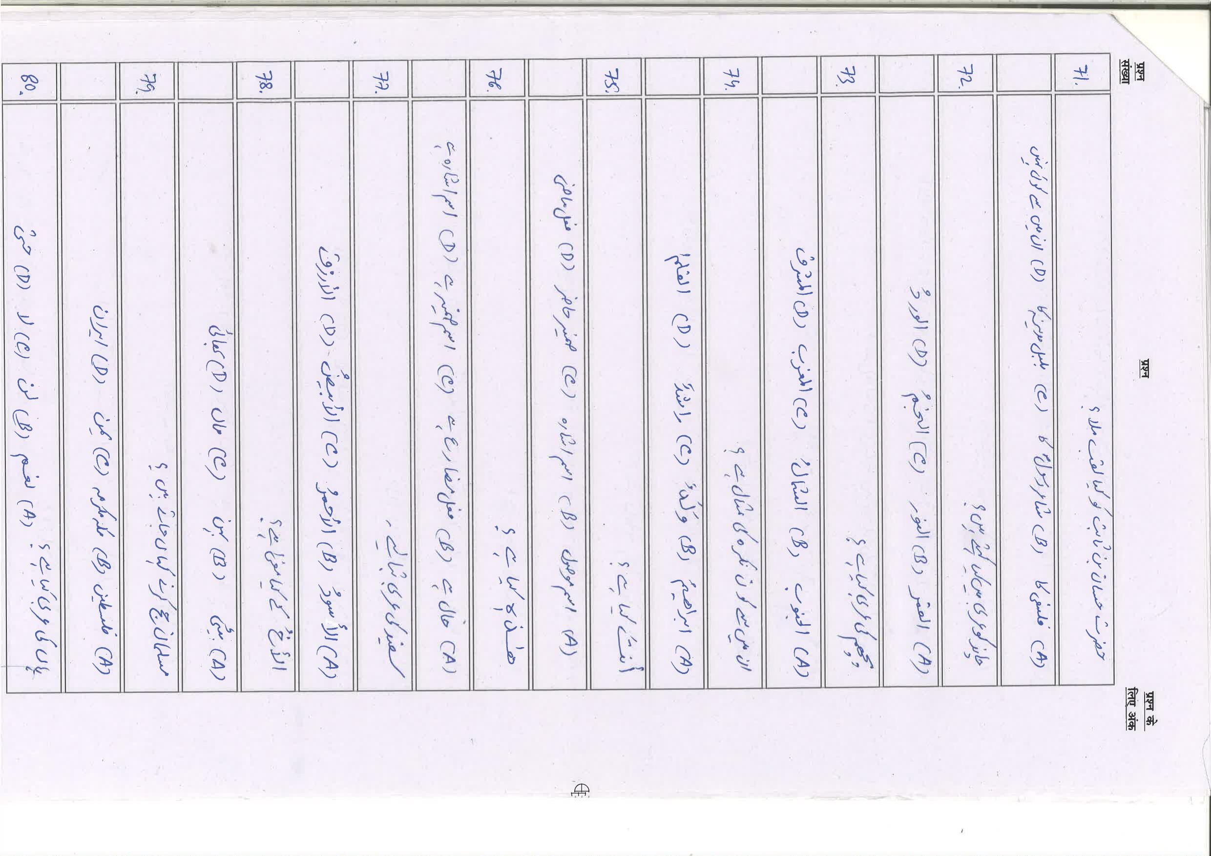 Bihar Board (BSEB) Class X: 123- ARABIC 2025 Model Question Paper - Page 10