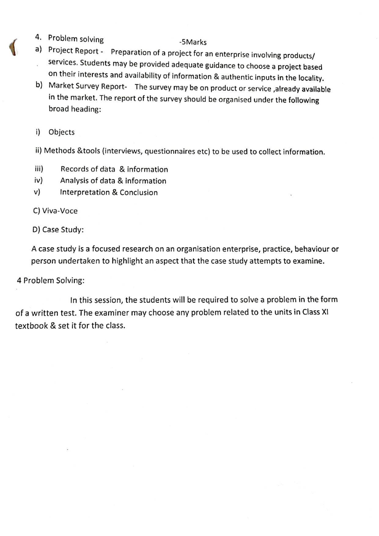JKBOSE Class 11 Entrepreneurship Model Question Paper 2023 - Page 4