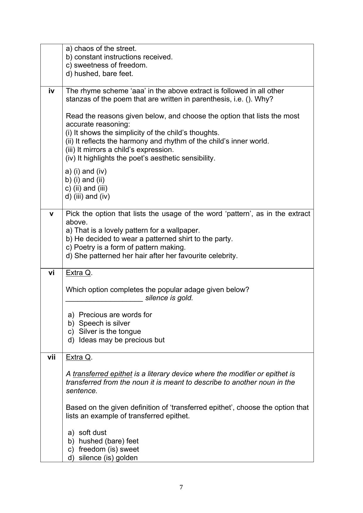 CBSE Class 10 English Question Bank - Page 44