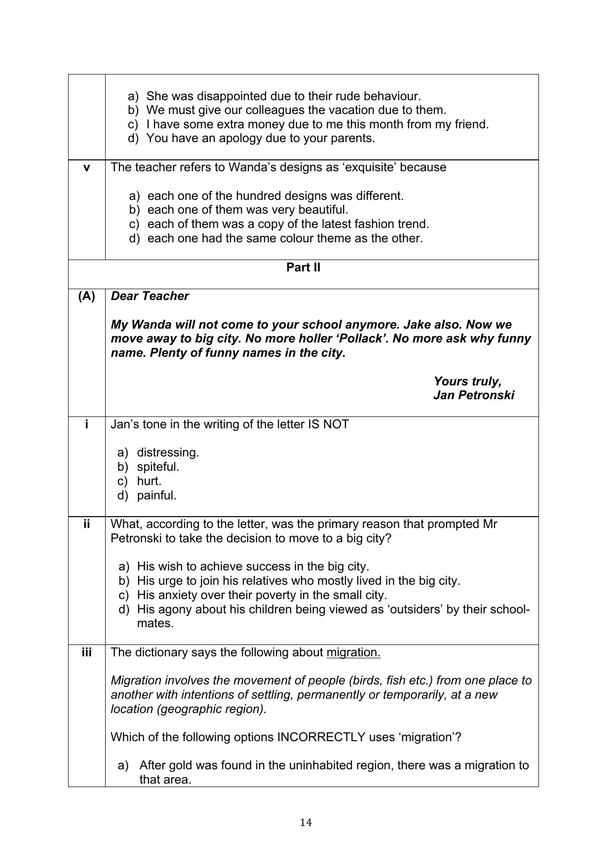 CBSE Class 10 English Question Bank - Page 51