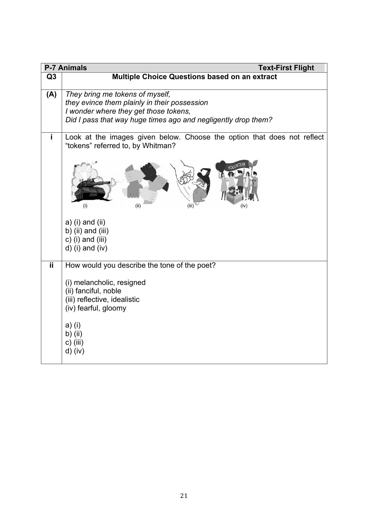 CBSE Class 10 English Question Bank - Page 58