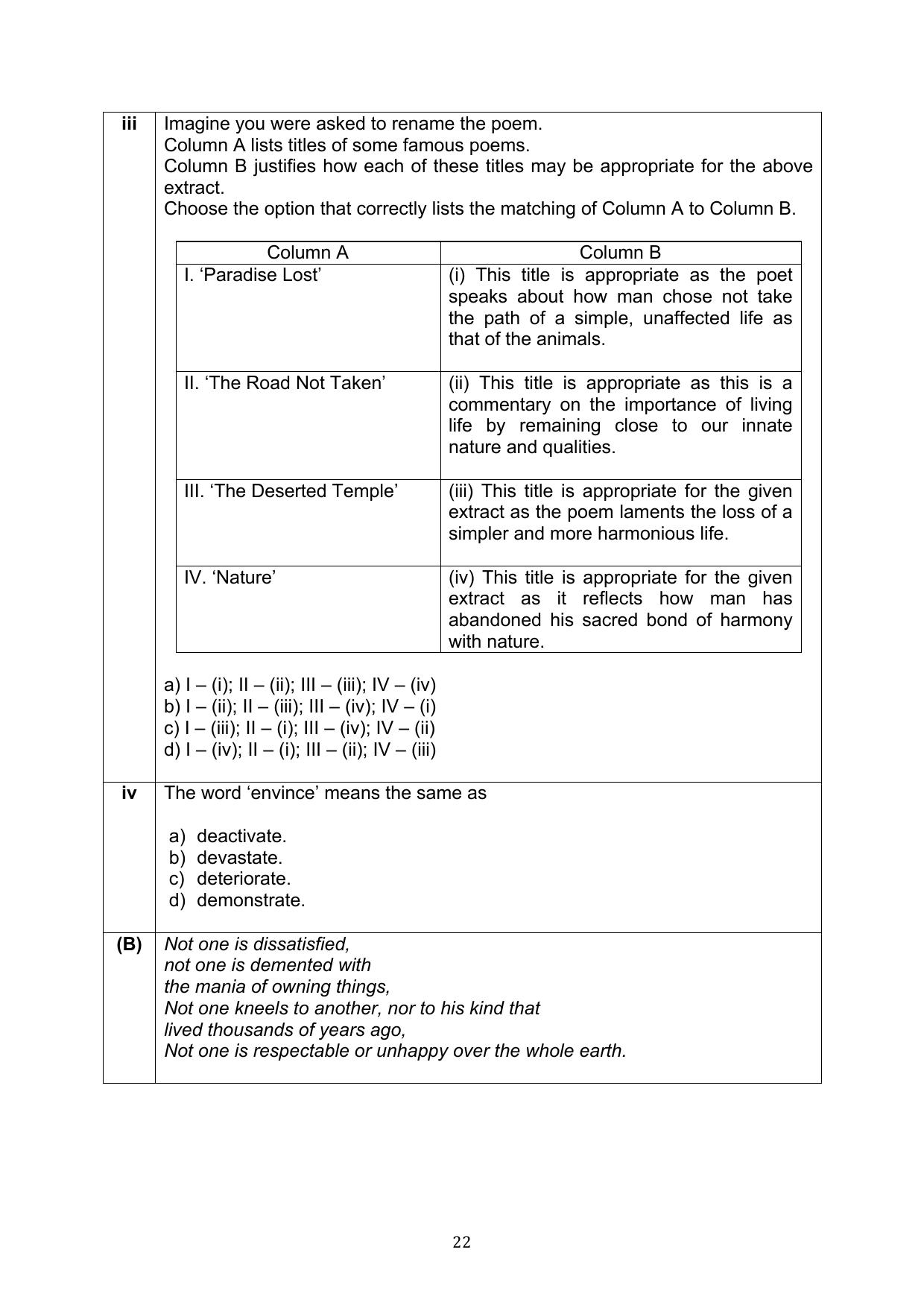 CBSE Class 10 English Question Bank - Page 59