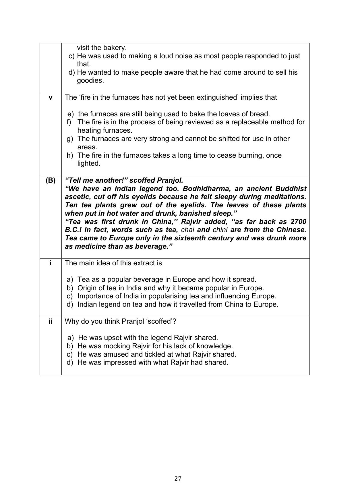 CBSE Class 10 English Question Bank - Page 64