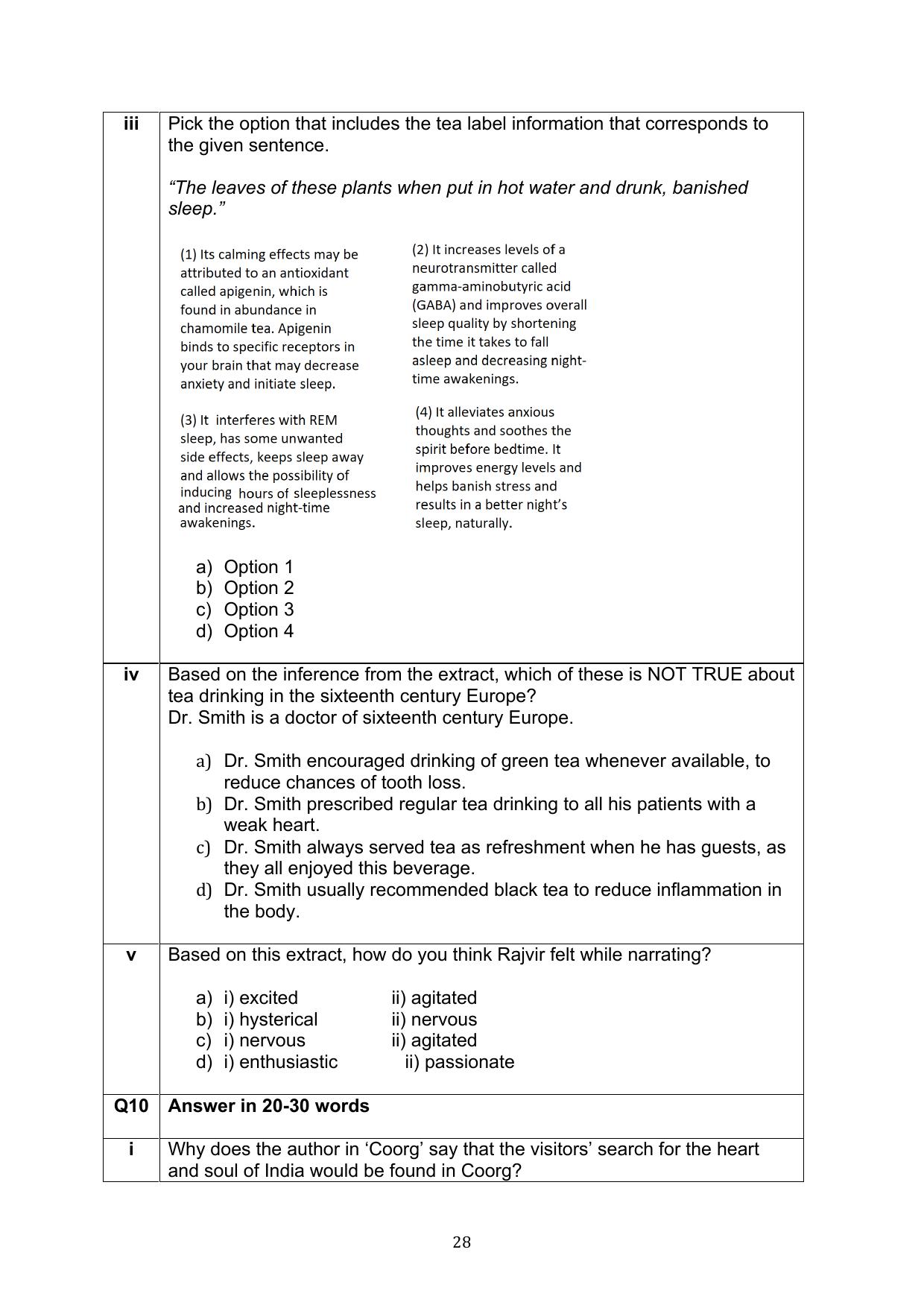 CBSE Class 10 English Question Bank - Page 65