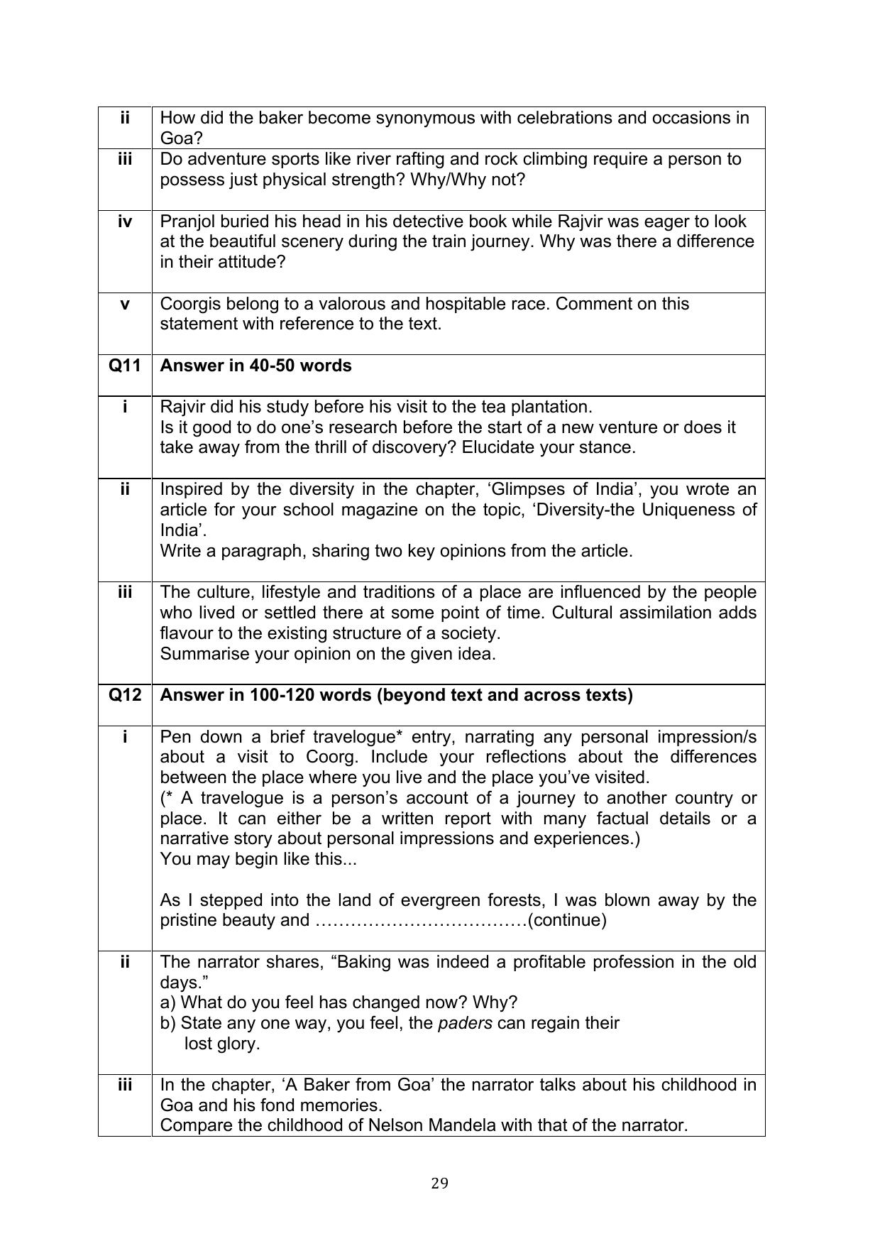 CBSE Class 10 English Question Bank - Page 66