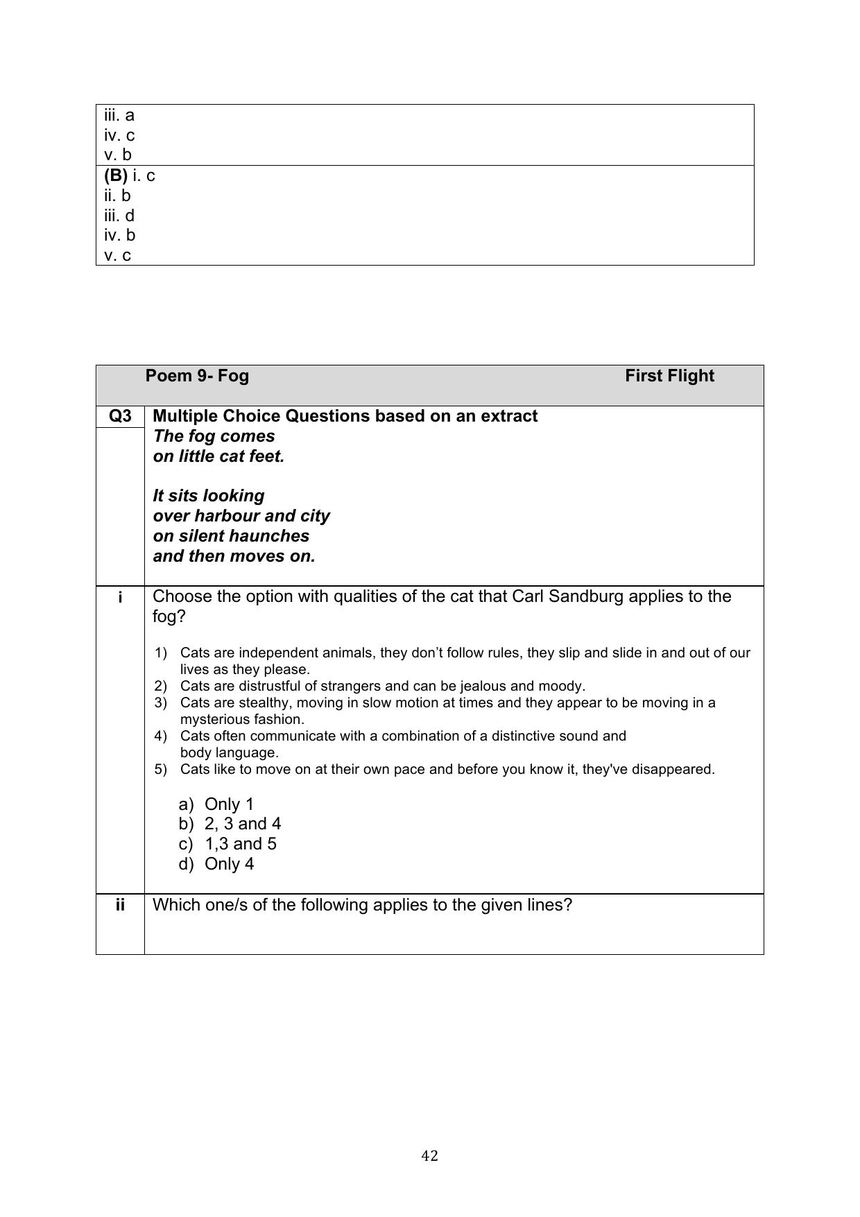 CBSE Class 10 English Question Bank - Page 79