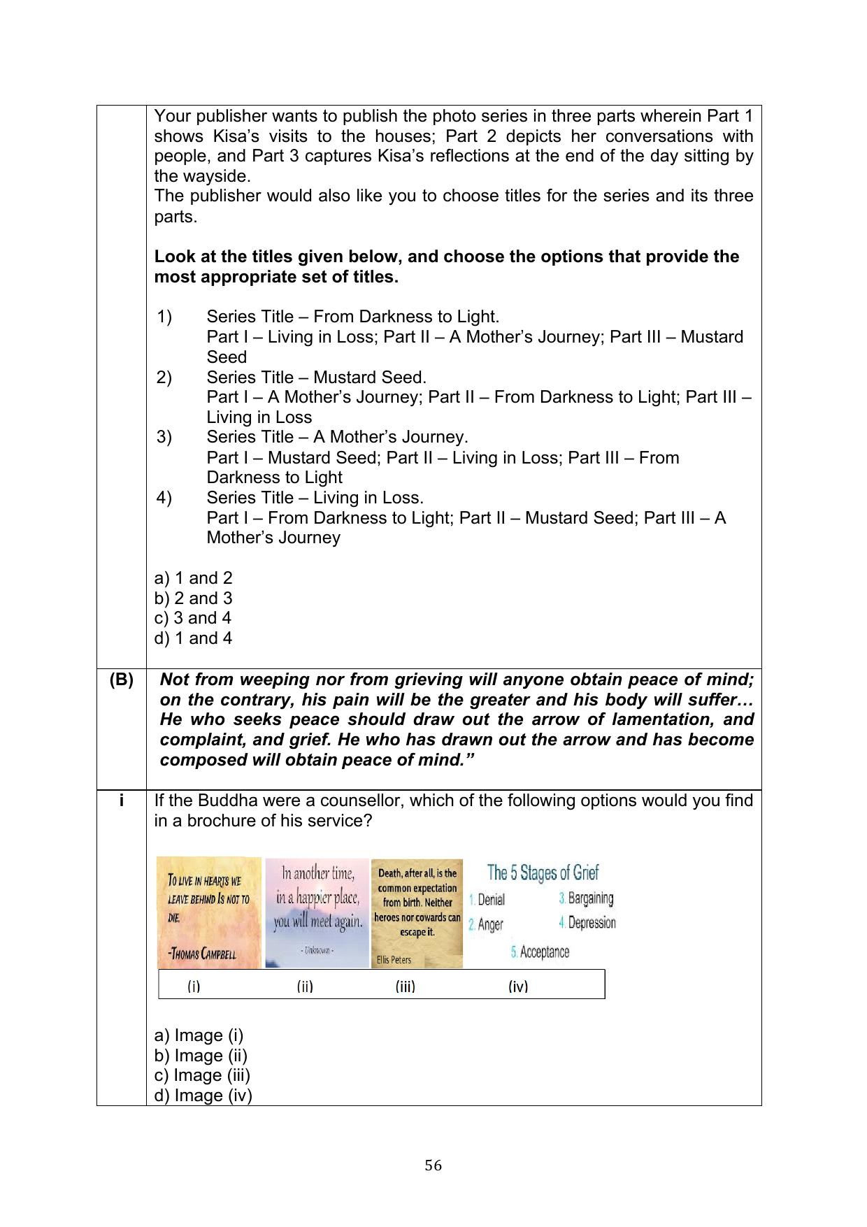 CBSE Class 10 English Question Bank - Page 93