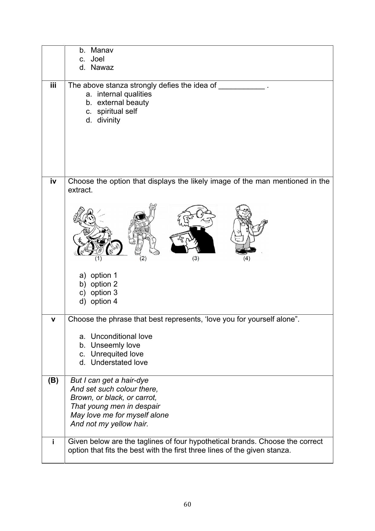 CBSE Class 10 English Question Bank - Page 97