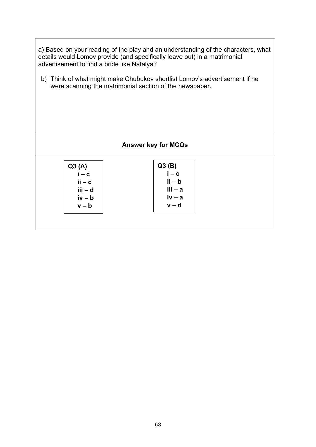 CBSE Class 10 English Question Bank - Page 105