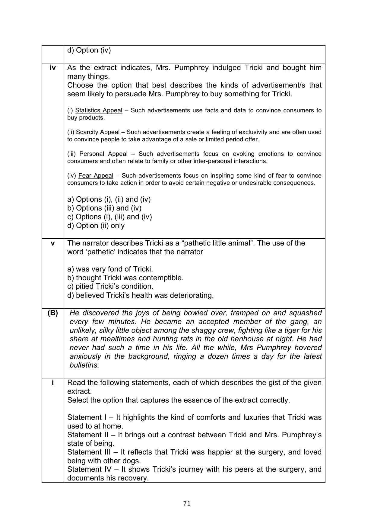 CBSE Class 10 English Question Bank - Page 108