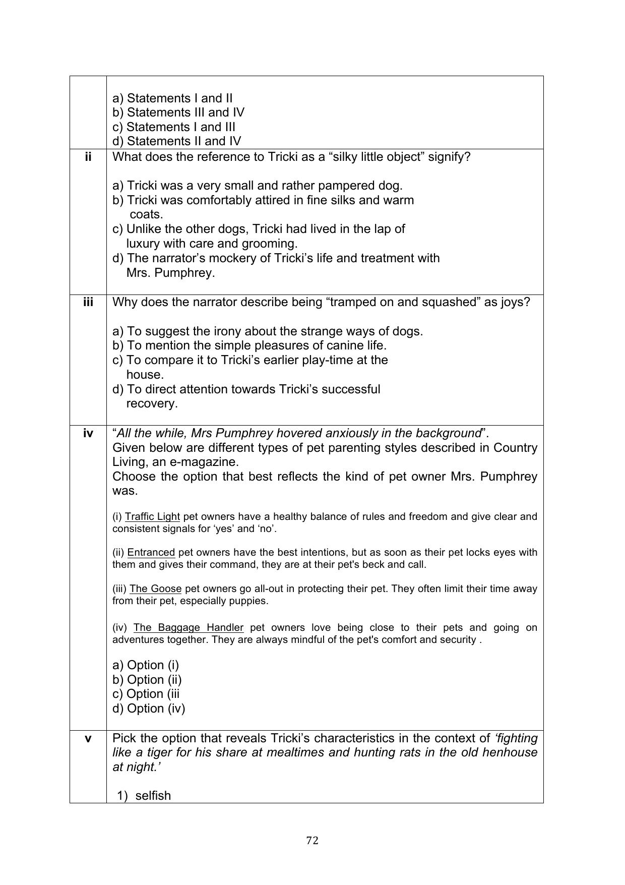 CBSE Class 10 English Question Bank - Page 109