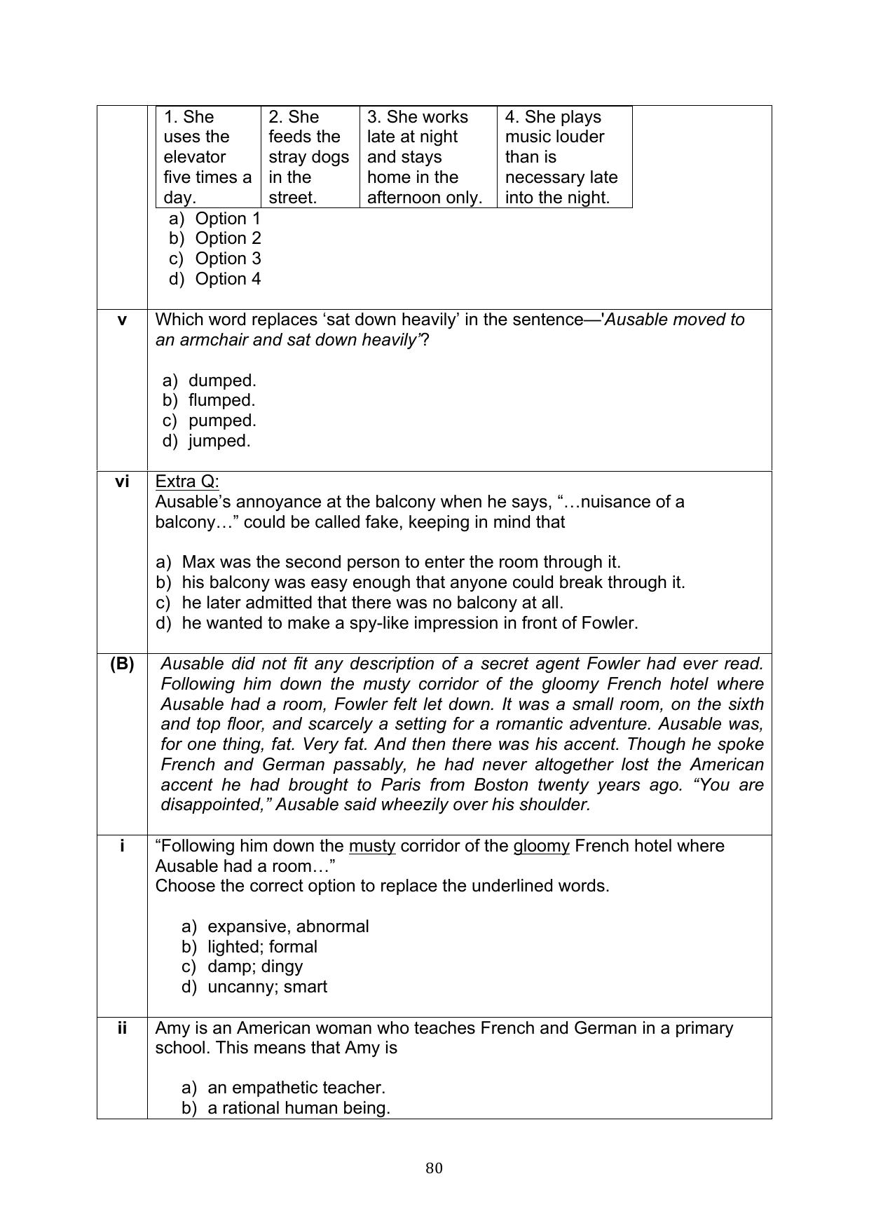 CBSE Class 10 English Question Bank - Page 117
