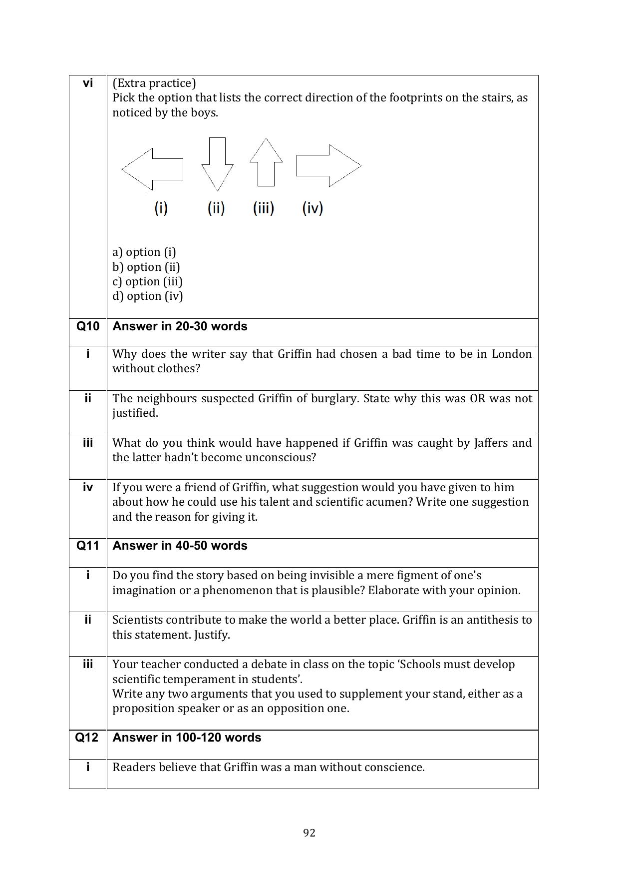 CBSE Class 10 English Question Bank - Page 129