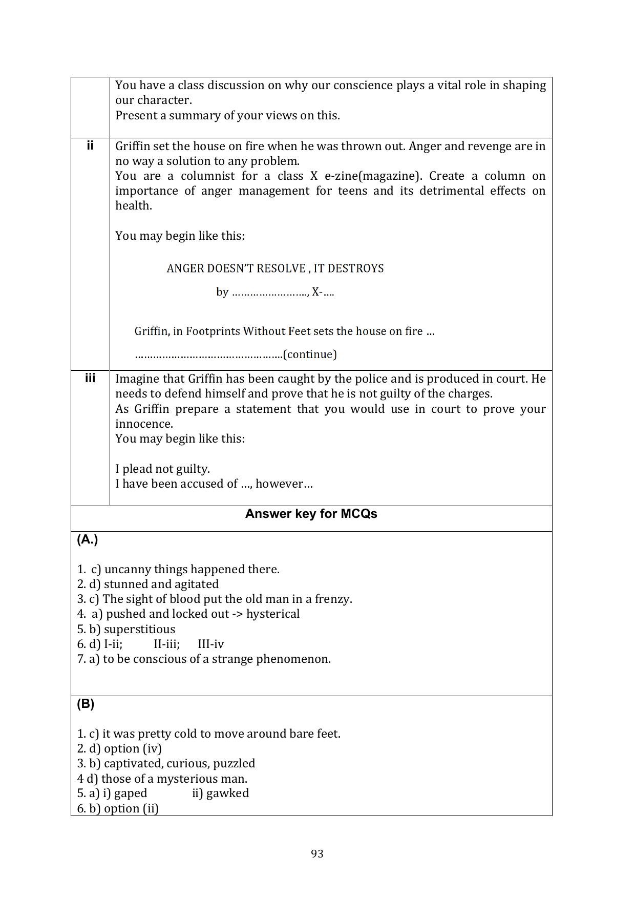 CBSE Class 10 English Question Bank - Page 130