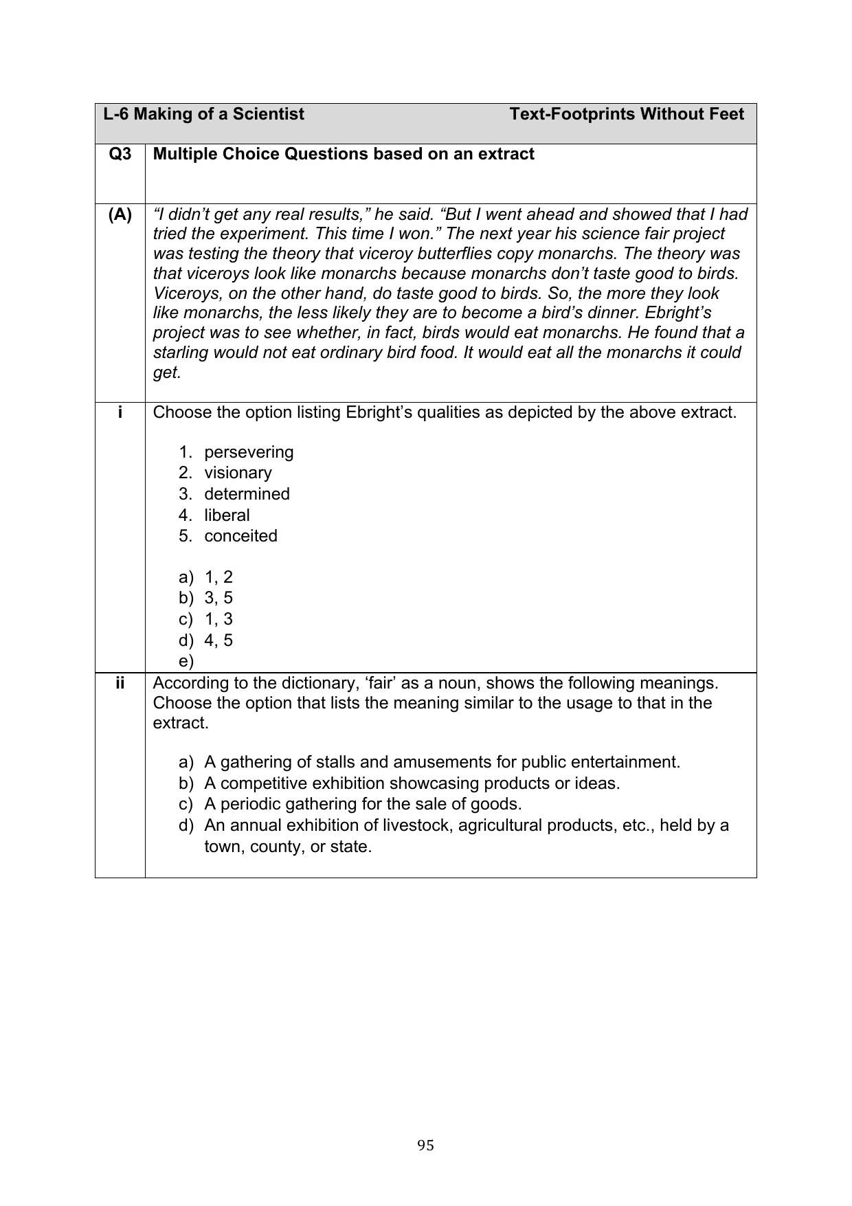 CBSE Class 10 English Question Bank - Page 132
