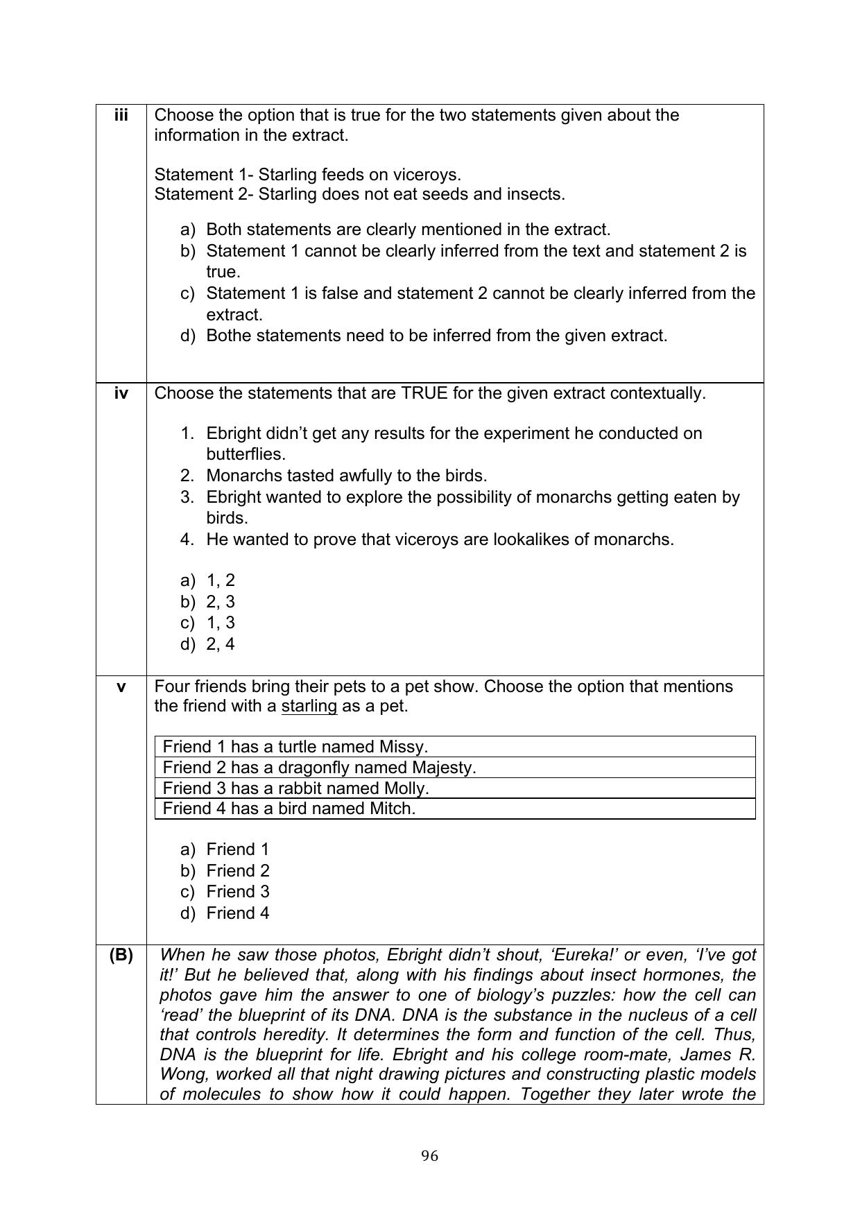 CBSE Class 10 English Question Bank - Page 133